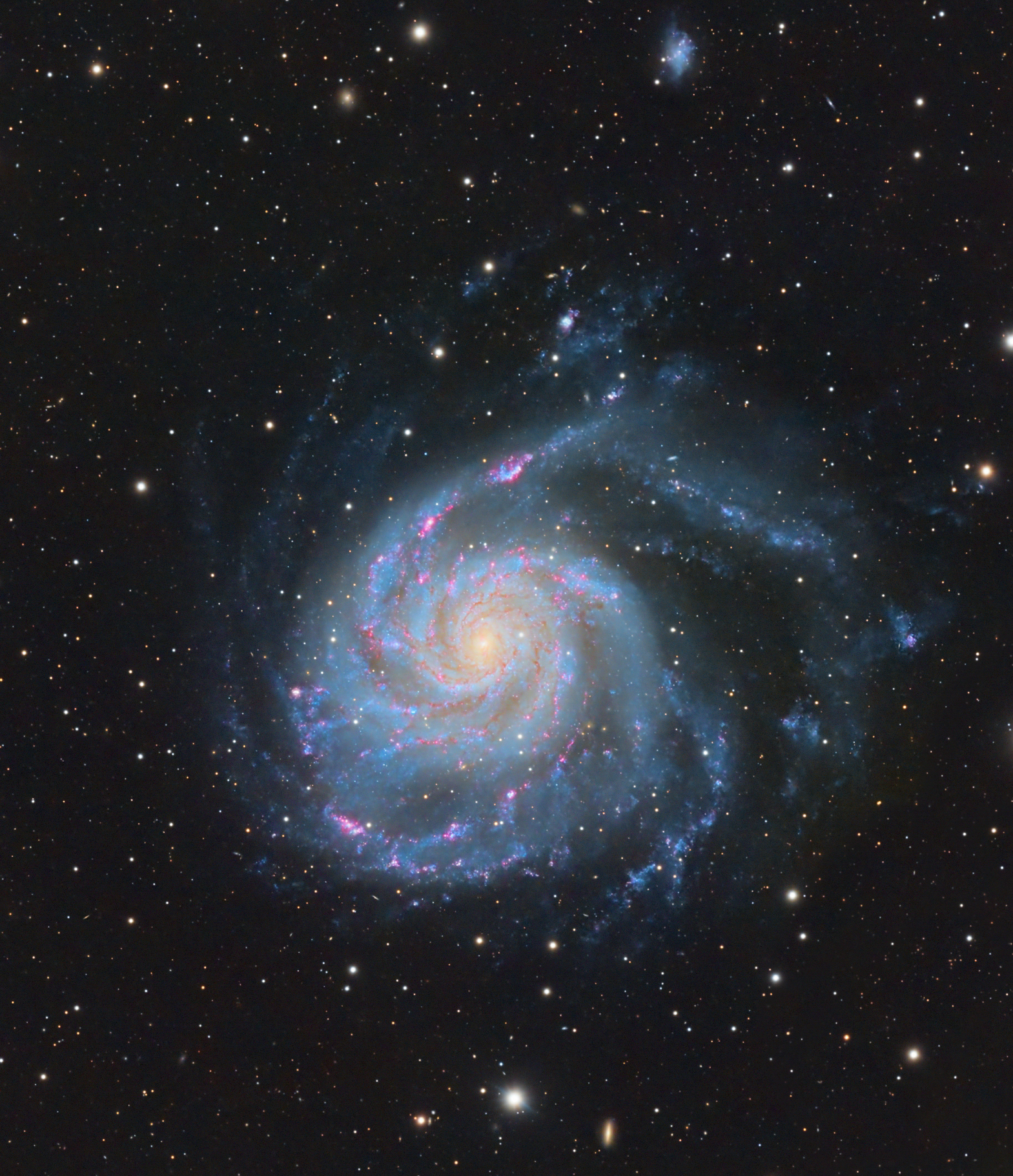 【一级黑区】M101风车星系
