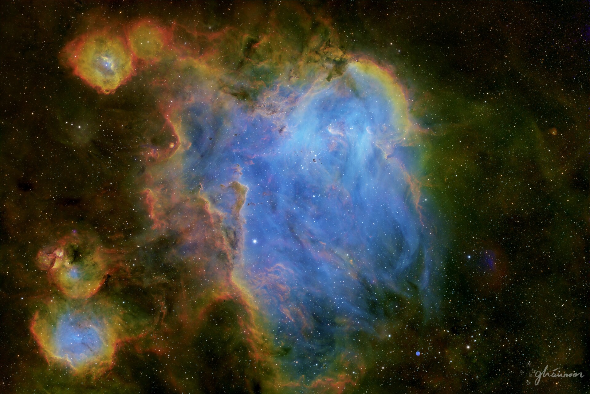 走鸡星云 IC2944