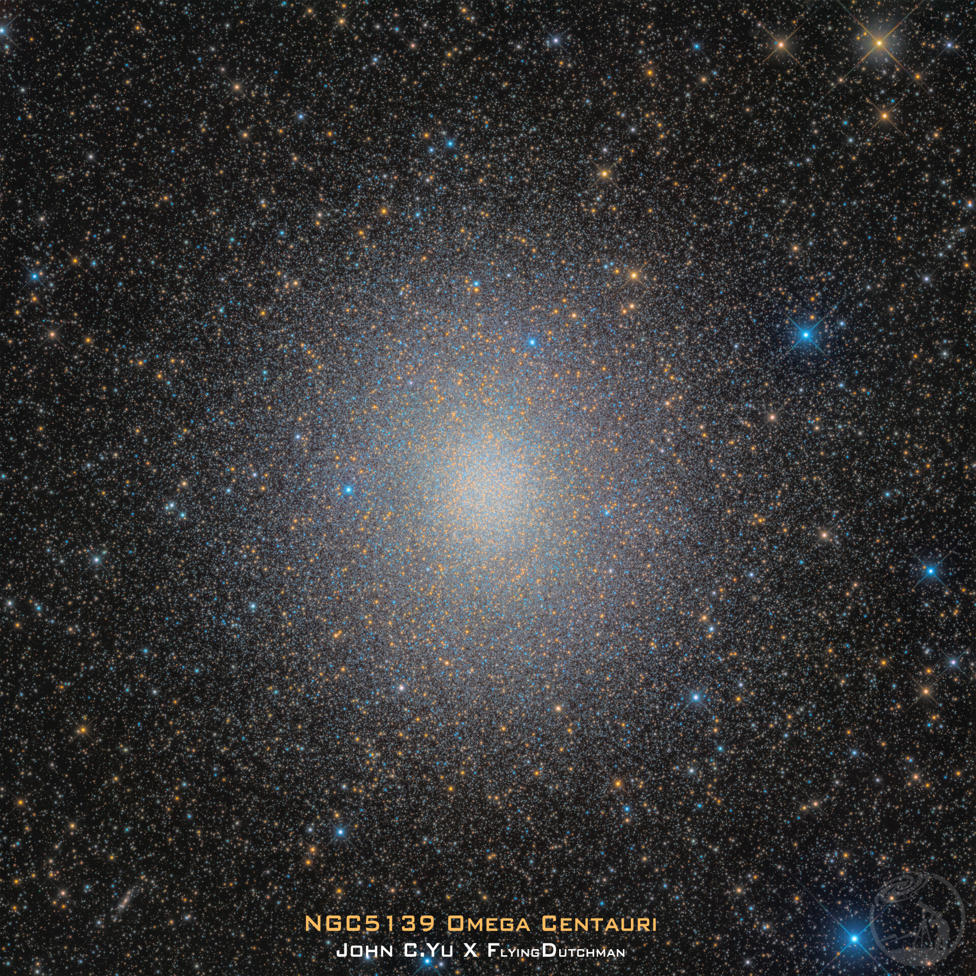 【极致·解构】半米镜下的NGC5139 奥米茄星团