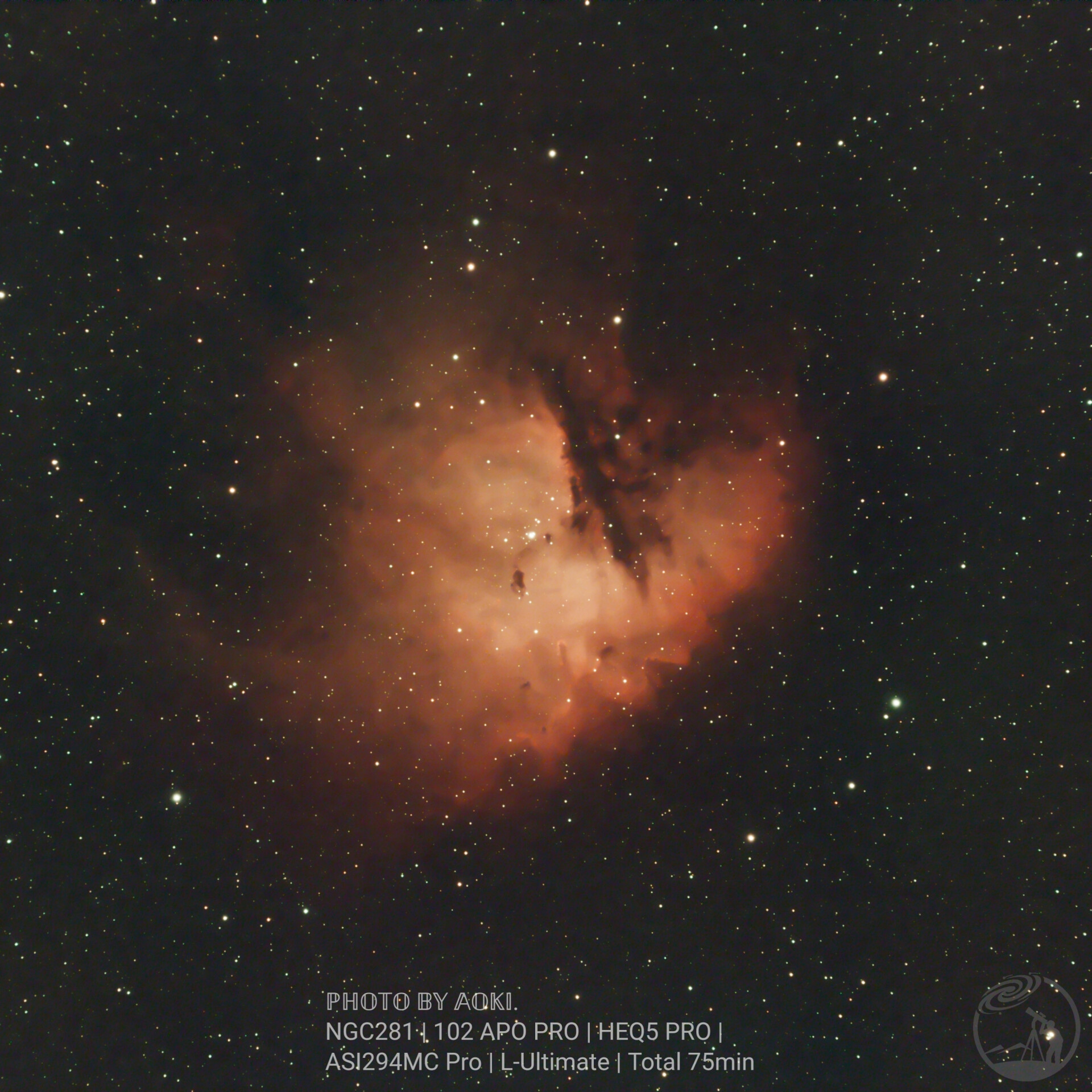 NGC281 吃豆人星云