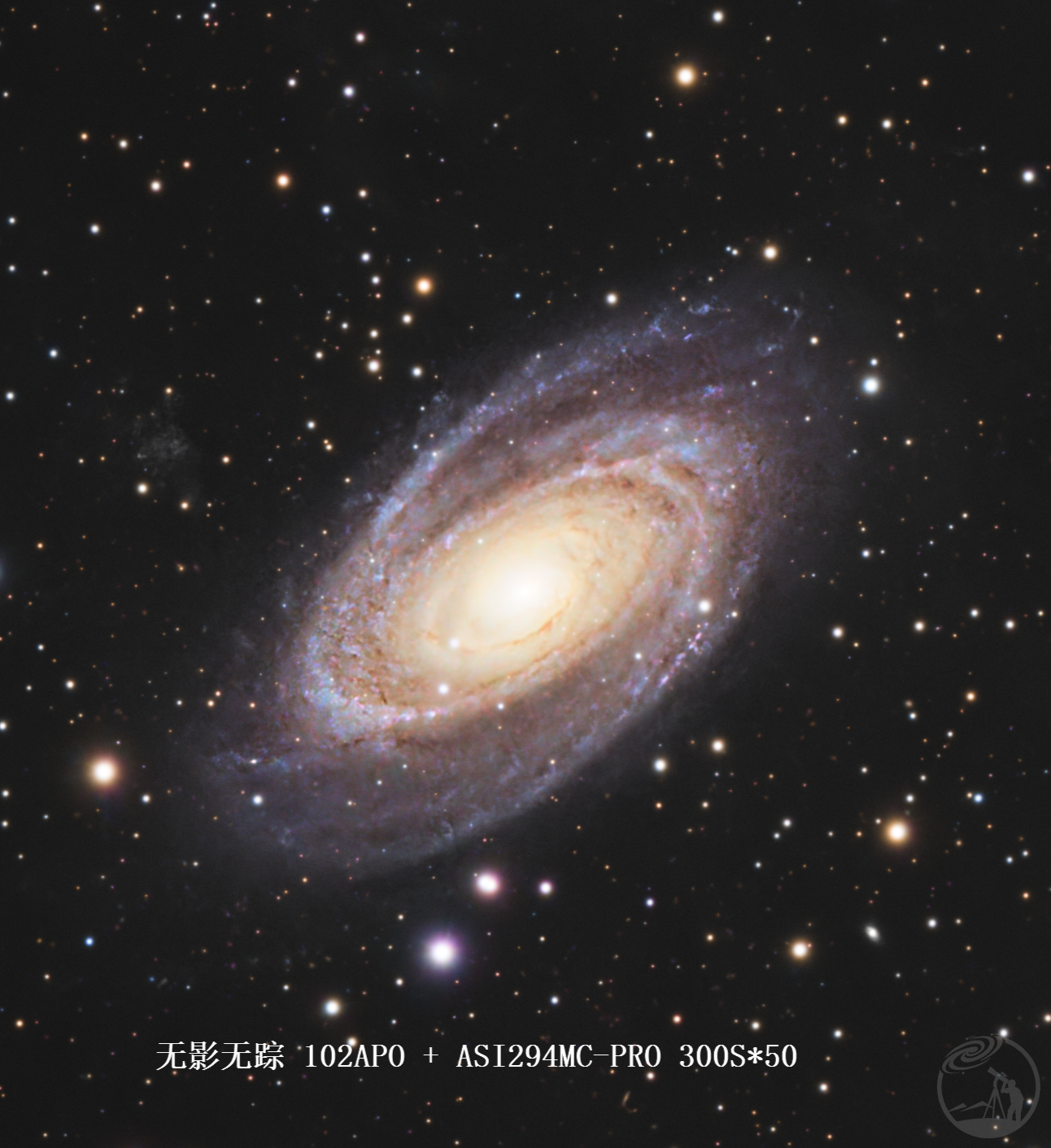 M81，开始学习后期处理，重新处理出图