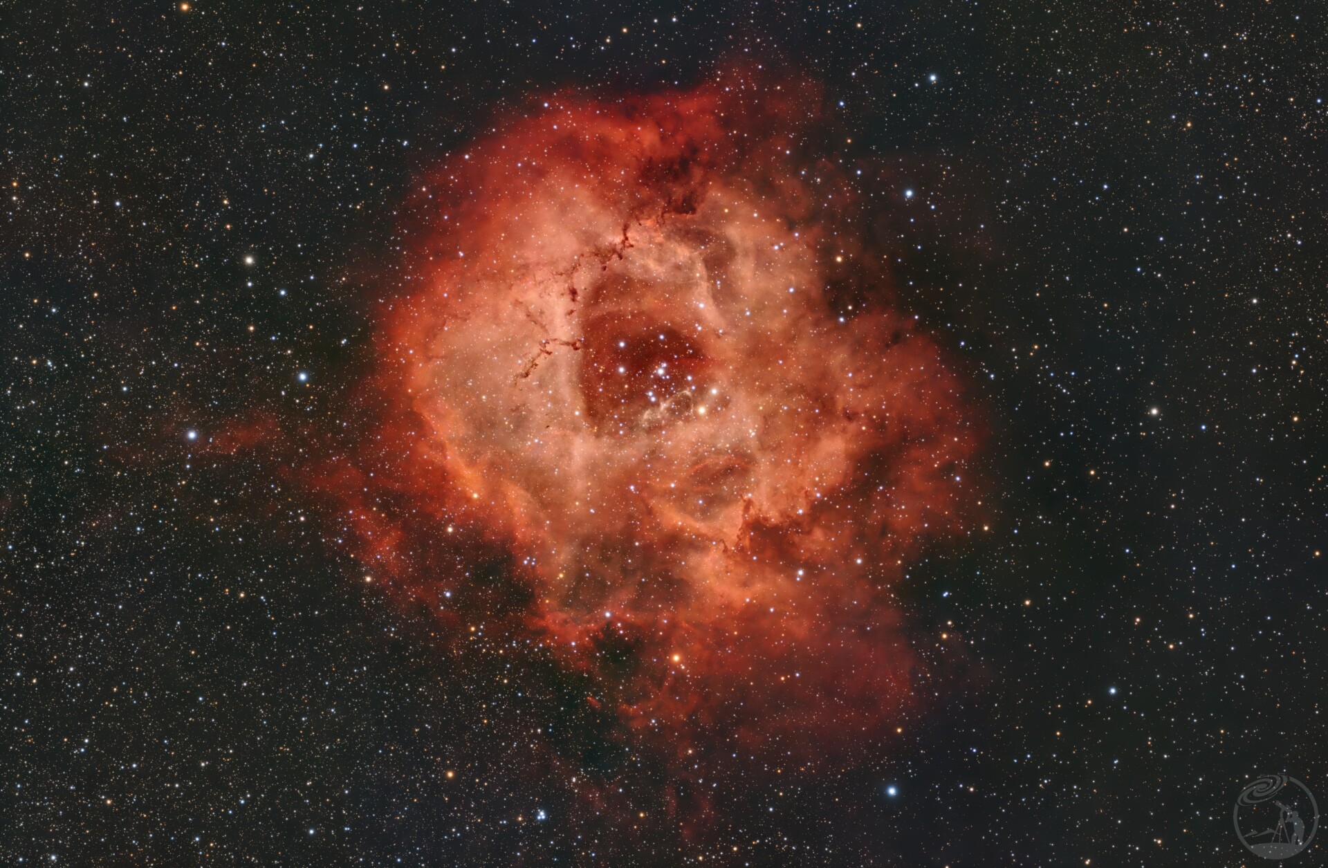 玫瑰星云（NGC 2237）