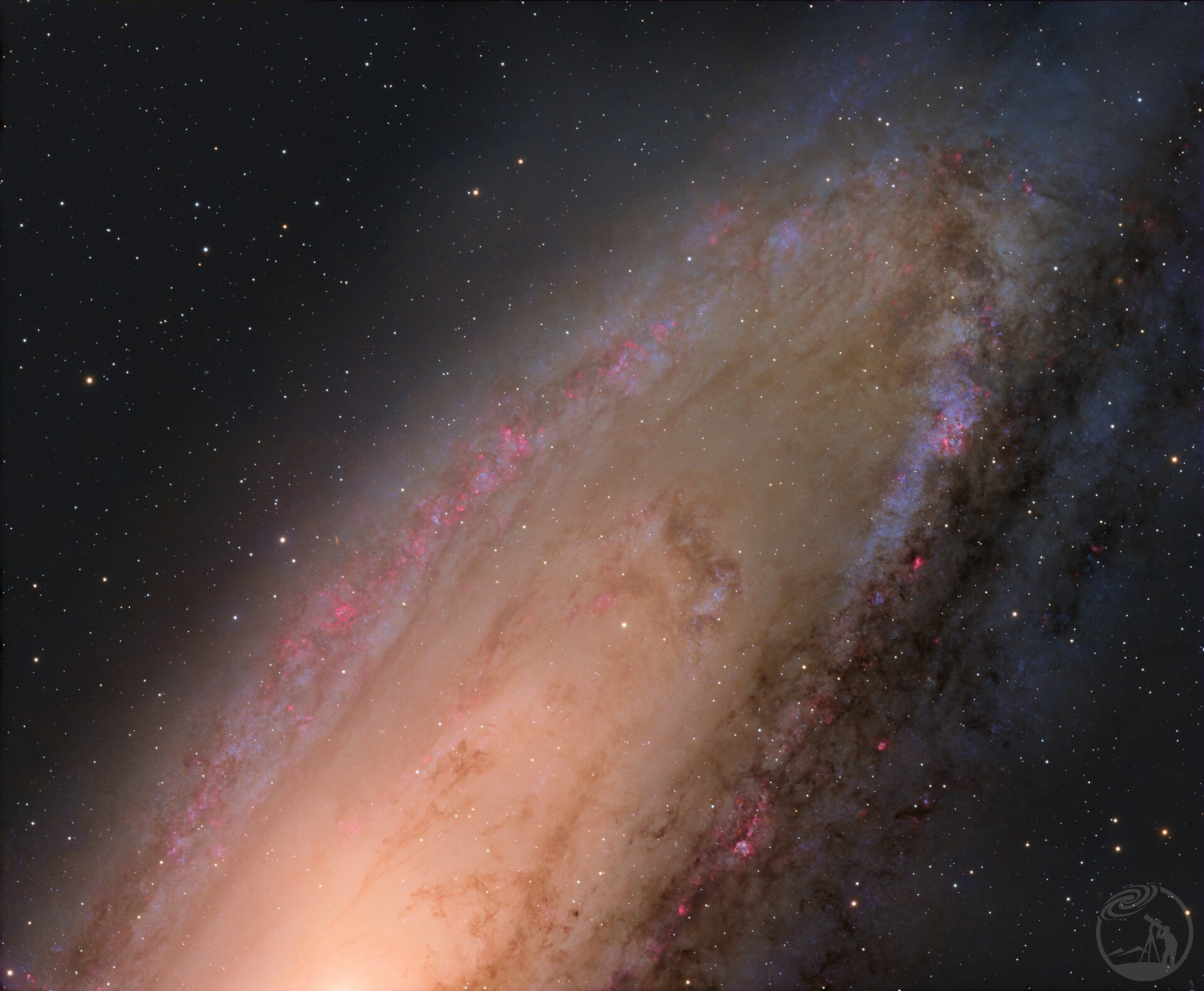 M31打腿开光（RGB-Ha）（星点微修）Mark II