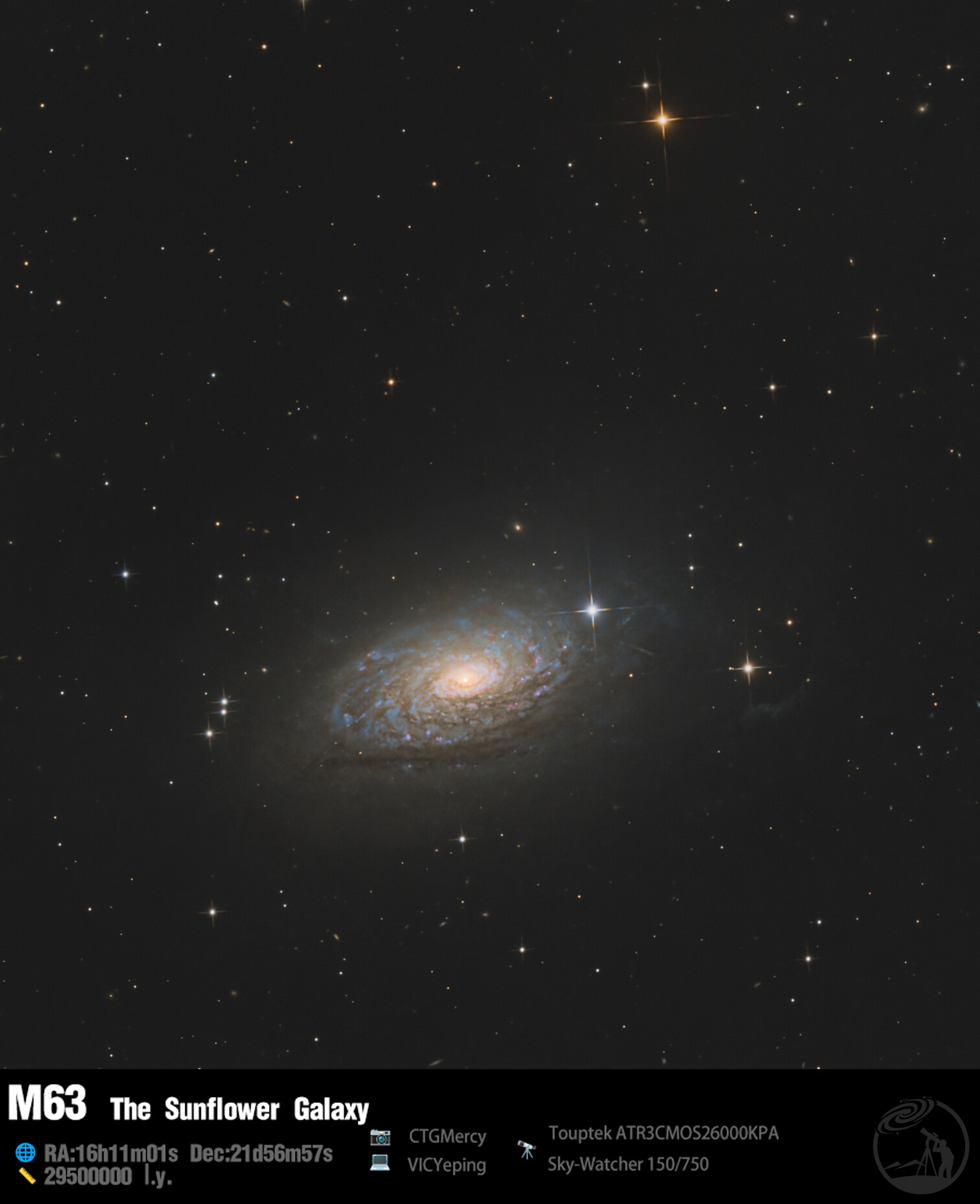 M63 “向日葵星系”