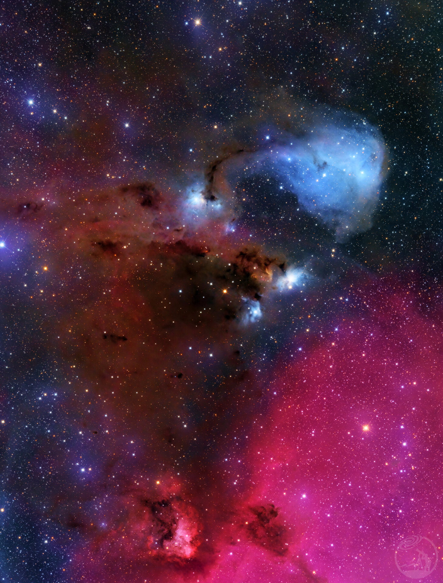 IC447鮟鱇鱼星云