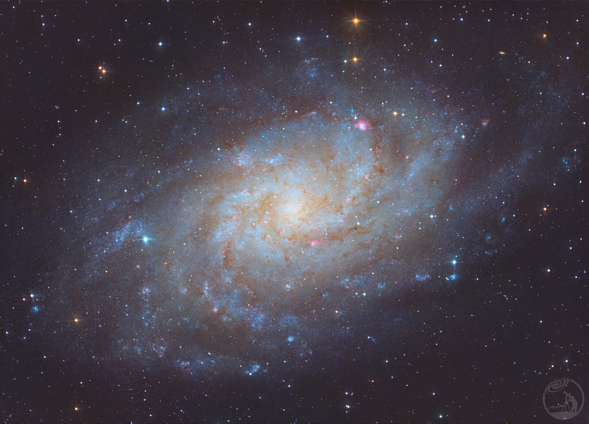M33三角座星系LRGB