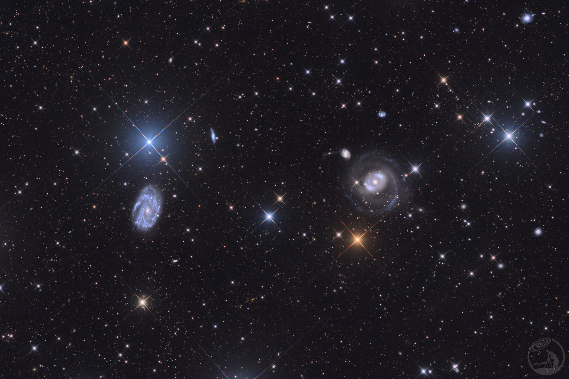 NGC4151和NGC4145