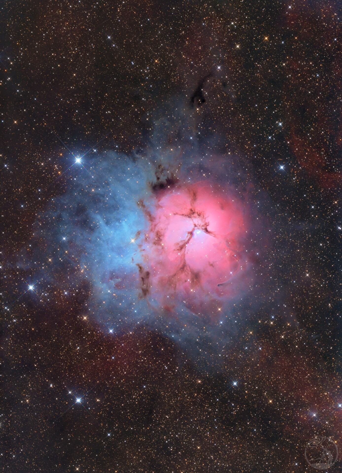 M20 三裂星云 