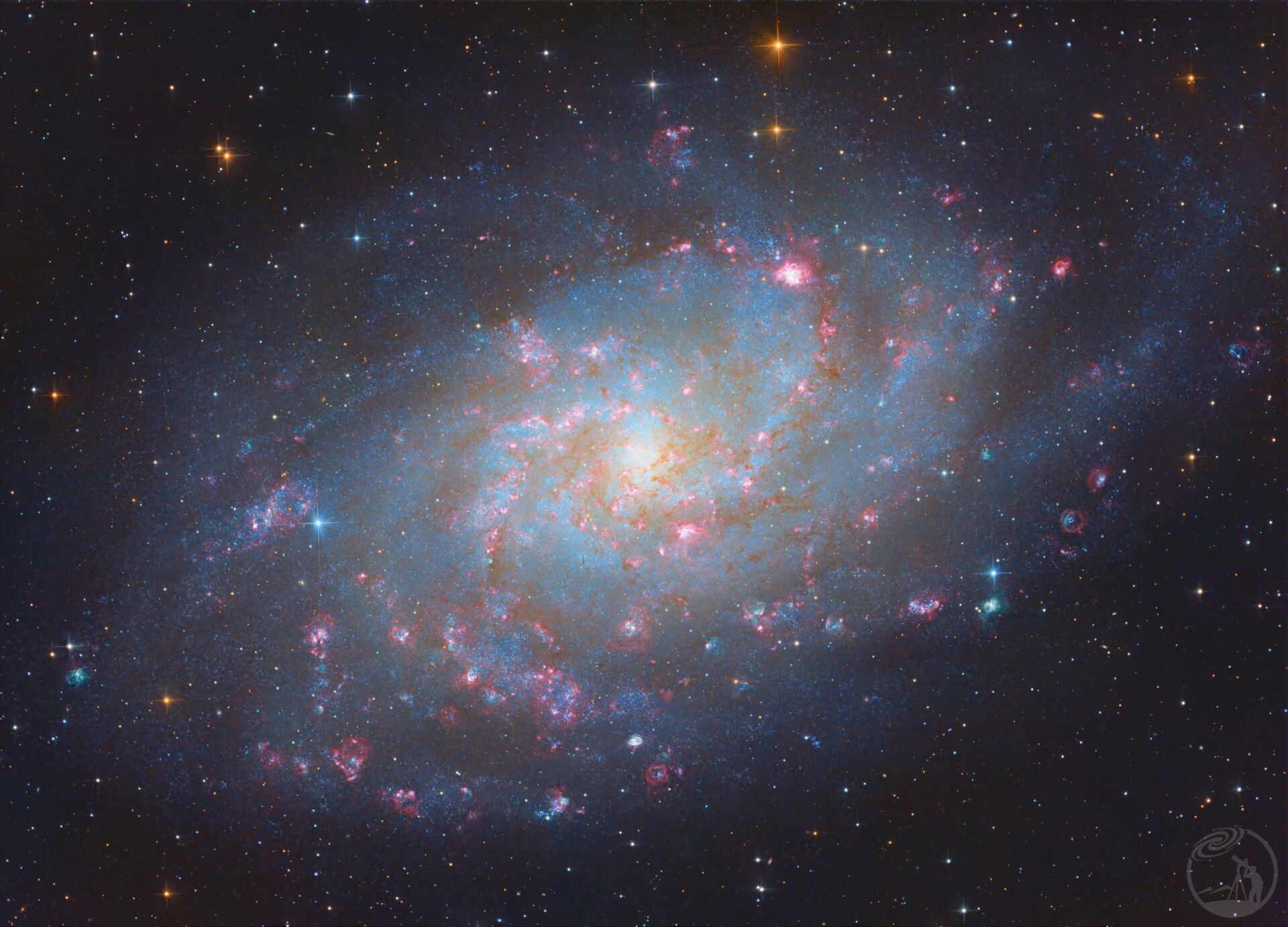 M33三角座星系LRGBHO
