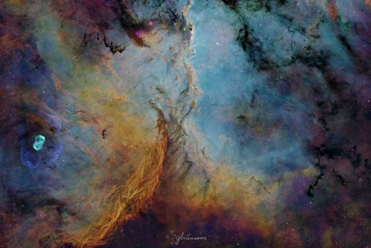 NGC6188 天壇群龙与NGC6164龙蛋蛋