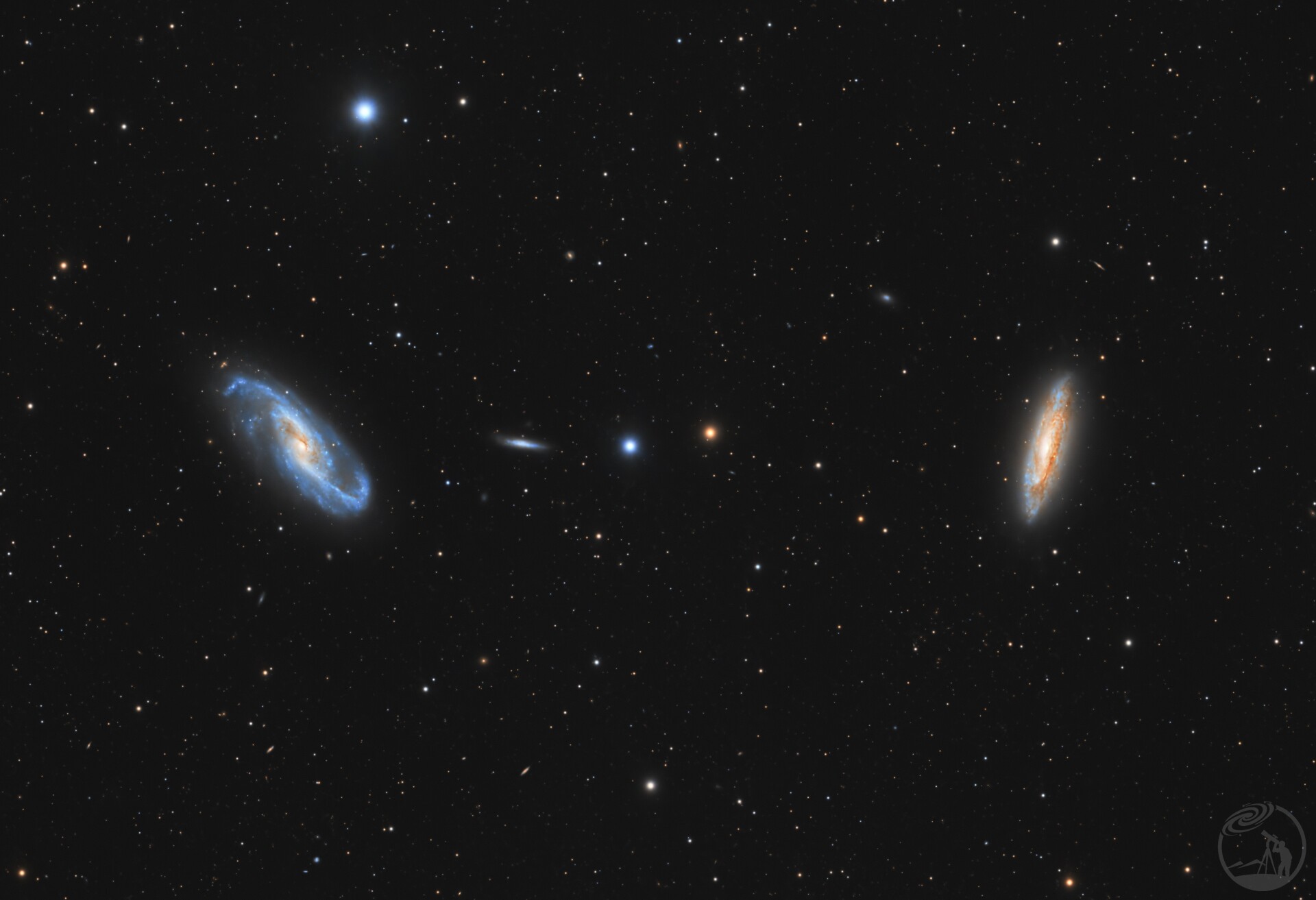 NGC 4536 & NGC 4527