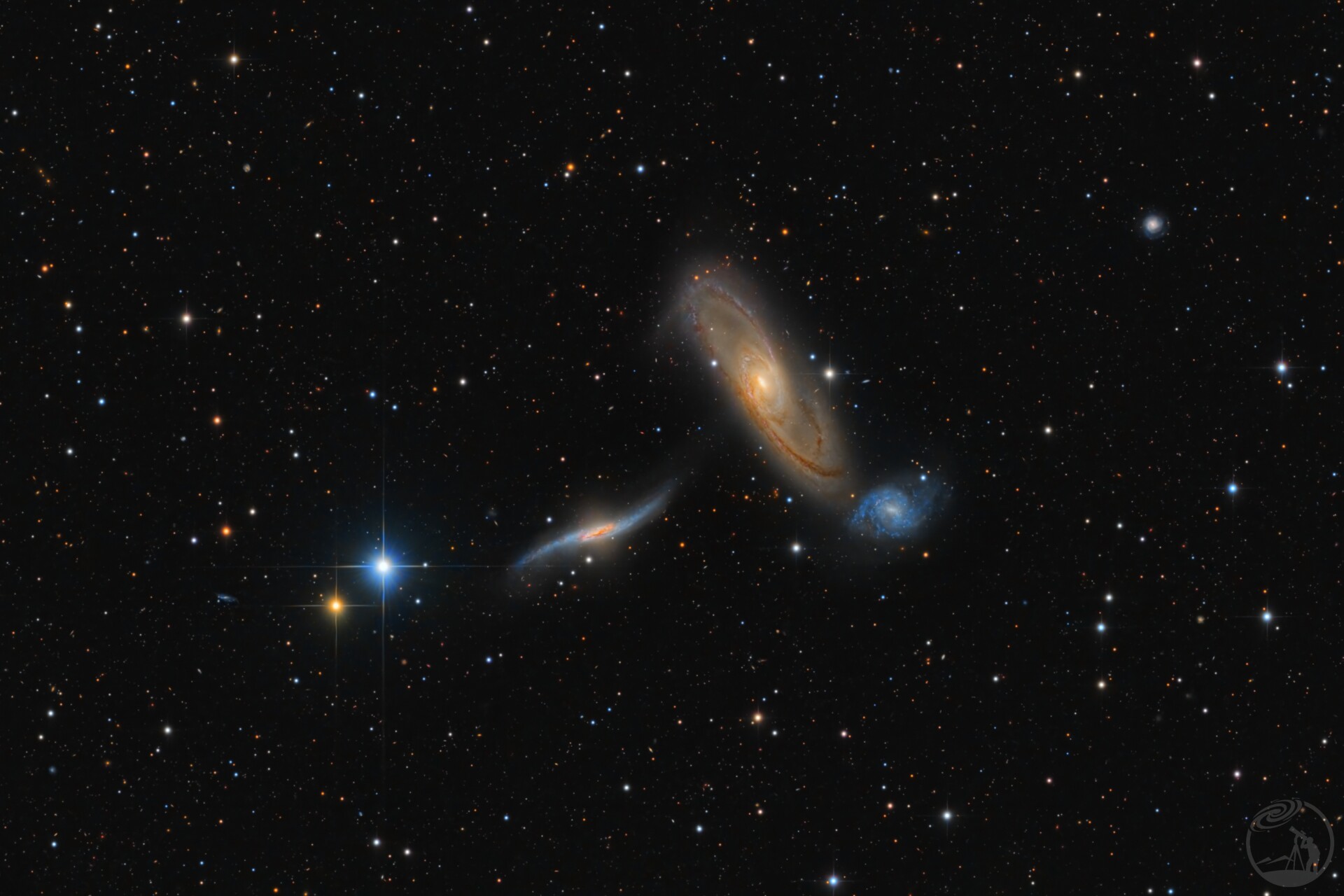 NGC 5560 / 5566 / 5569