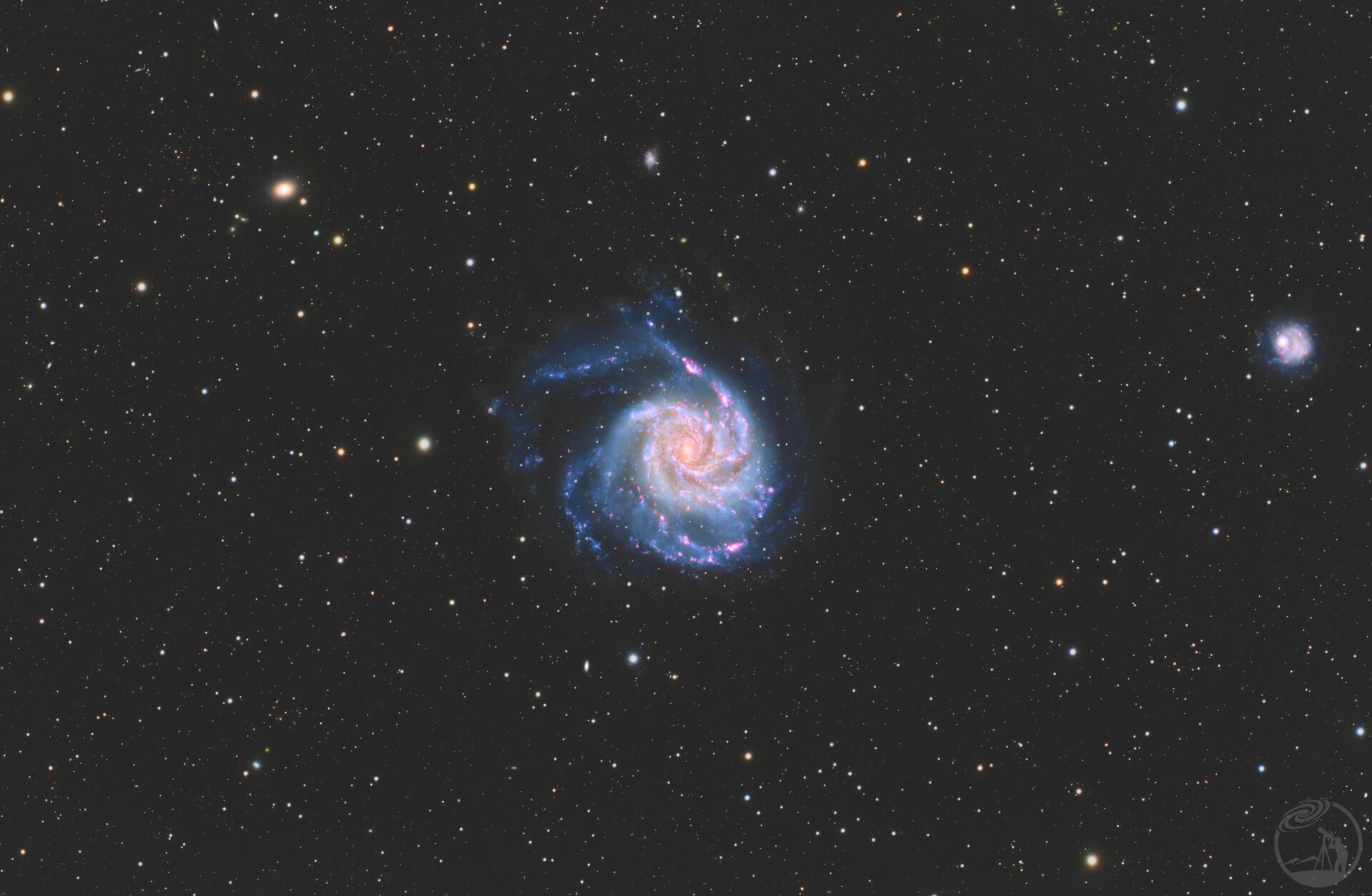 M101风车星系