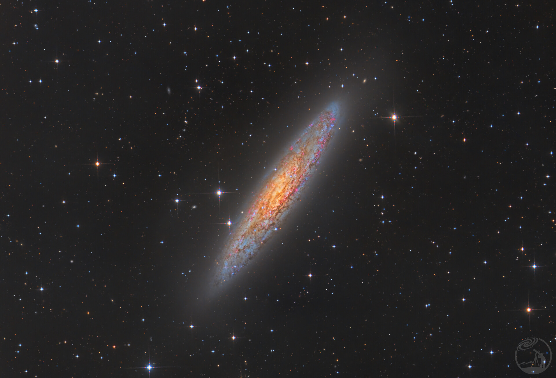 NGC253银元星系
