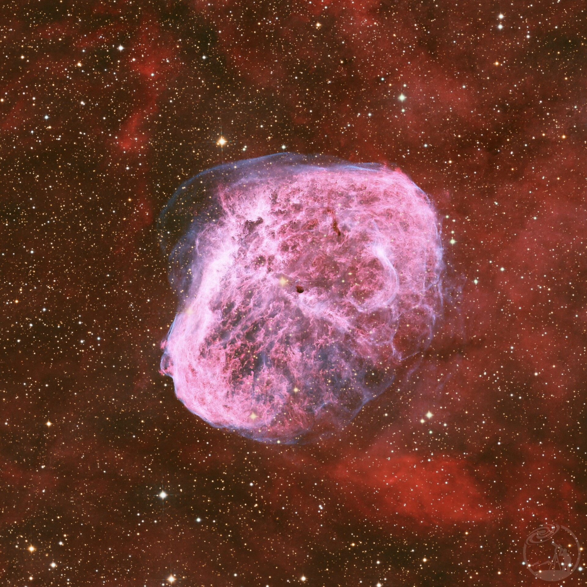 NGC6888宇宙大脑花