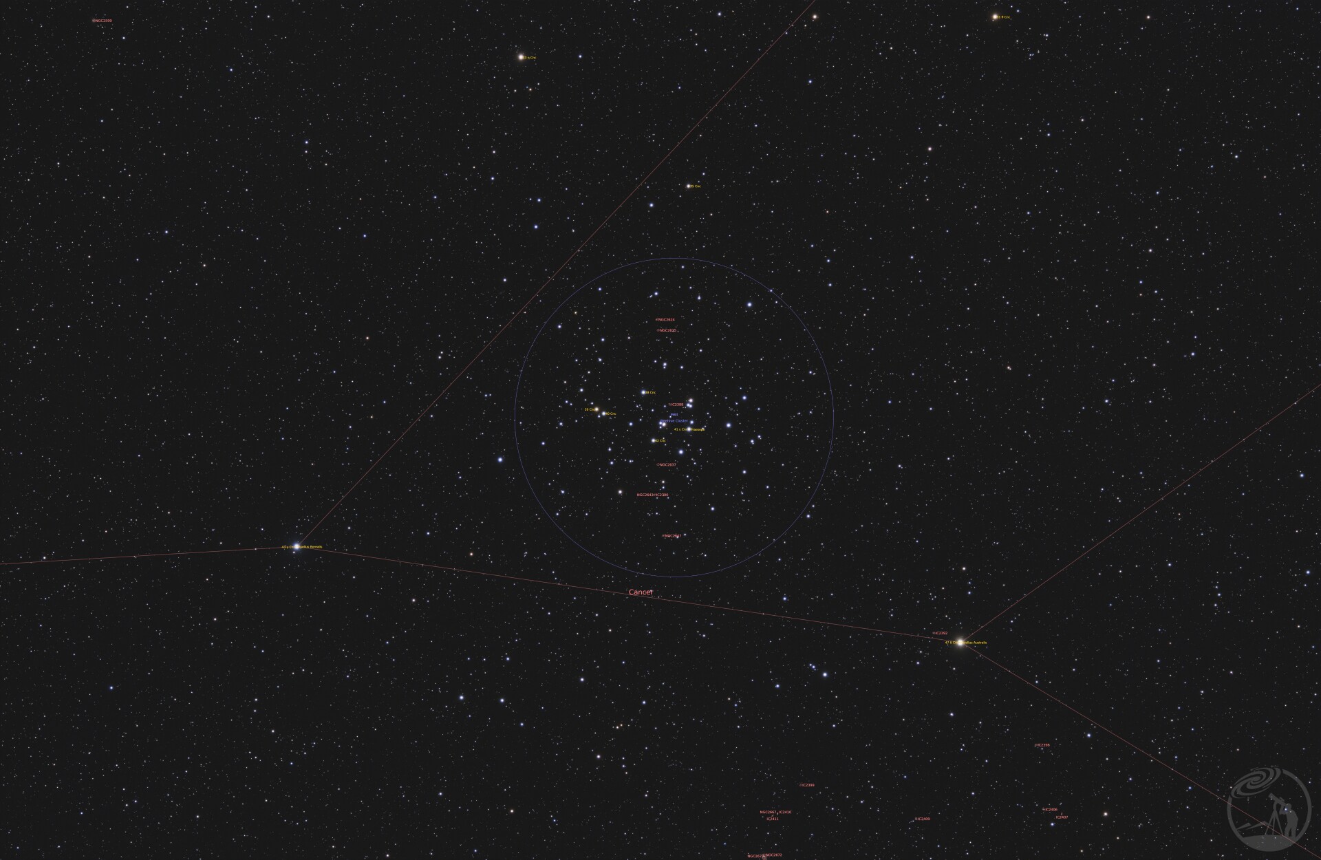 试做星团后期(M44)