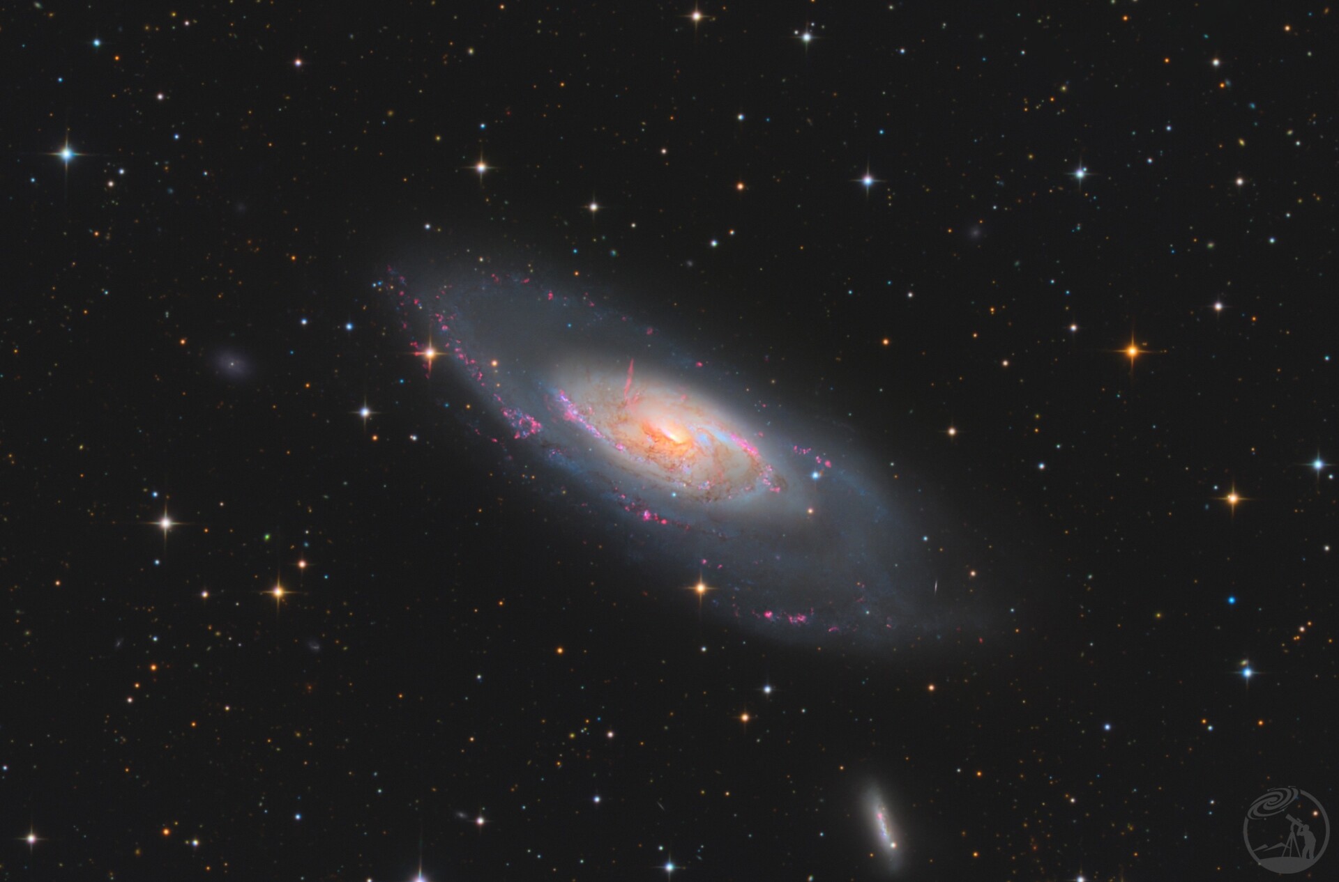 M106与喷流 HaLRGB