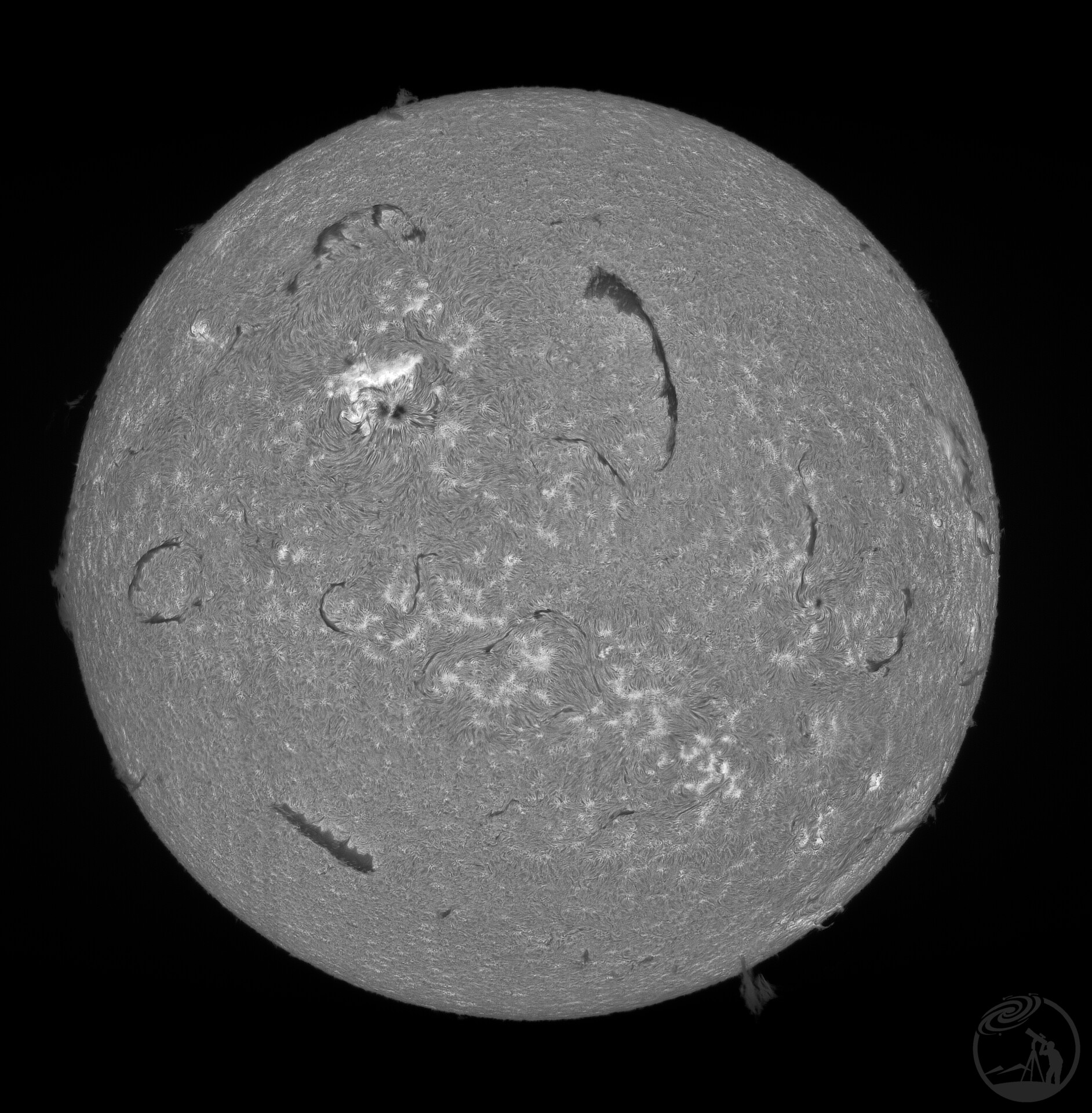 20250503太阳光谱仪线扫成像Halpha