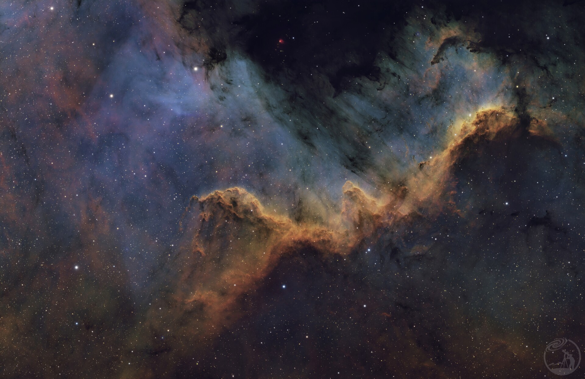 NGC7000天鹅座之墙Version2