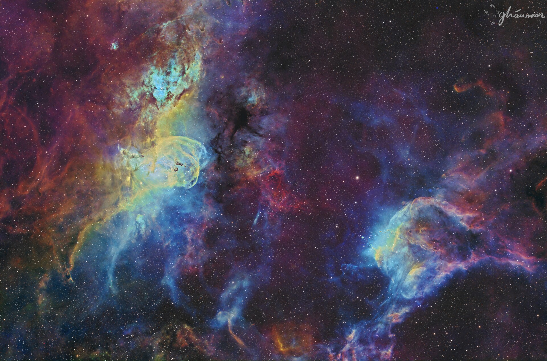 在堪培拉的秋夜里抓住宇宙的春袋🔭