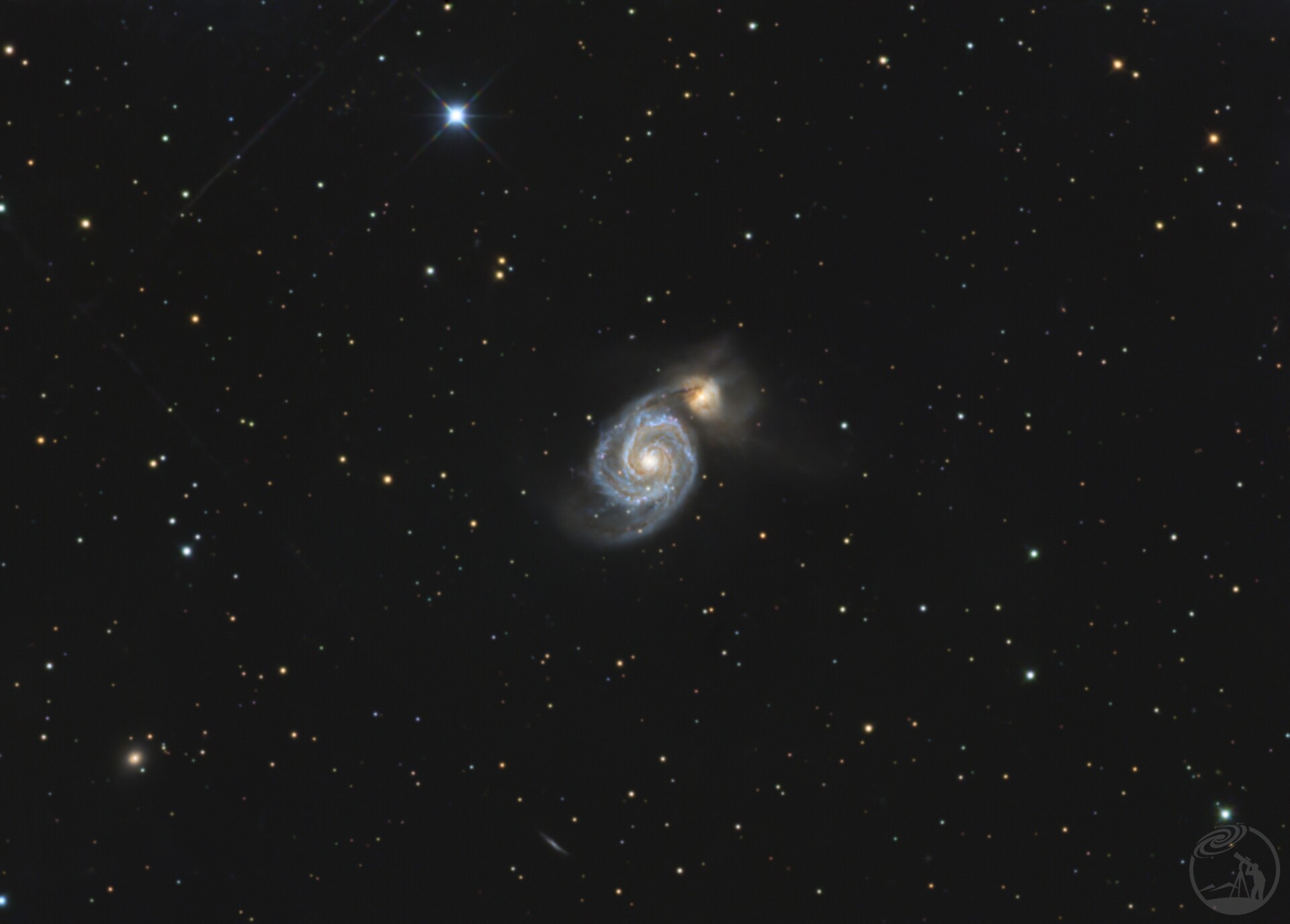 m51宇宙大蜗牛