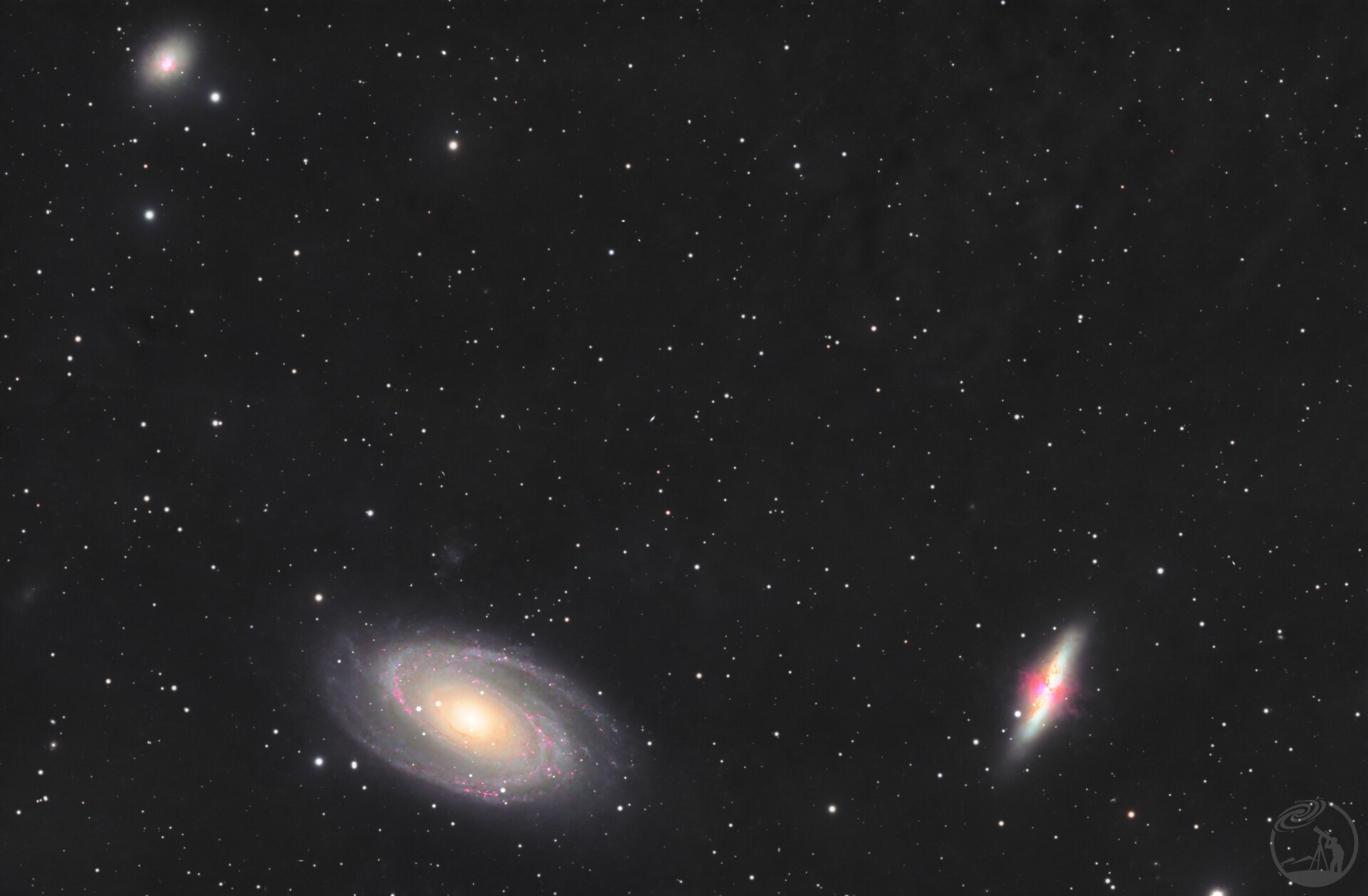 波德星系群 M81 M82