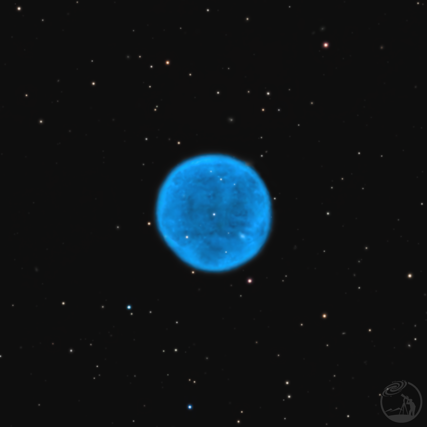 Abell39，完美的圆
