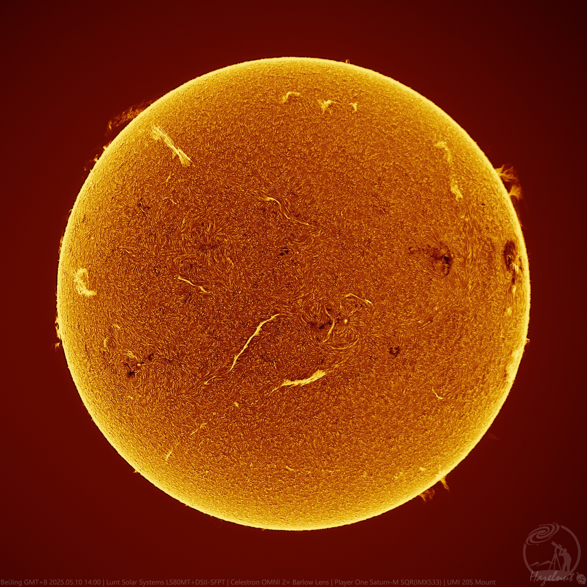 5月10日的太阳