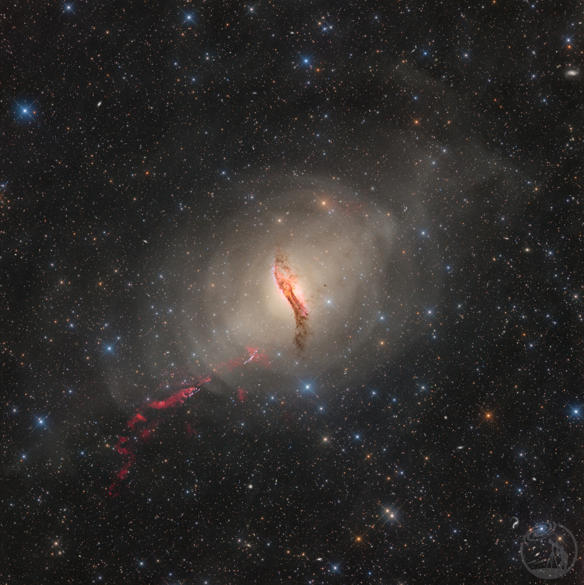NGC5128｜半人马α星系