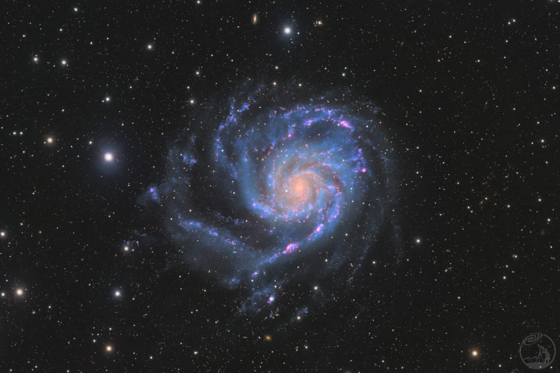 M101风车星系