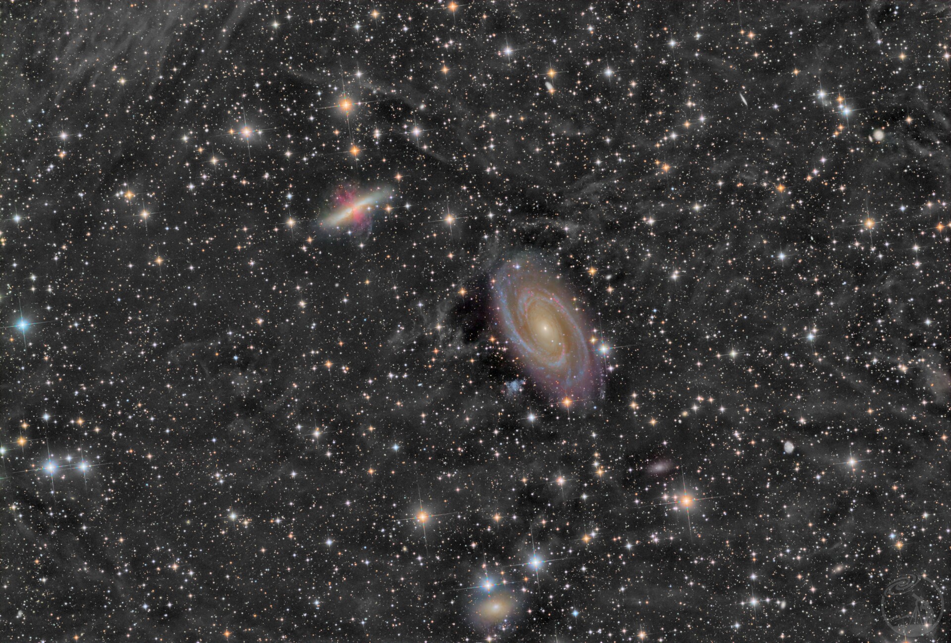 M81 & M82 RGBH ver.