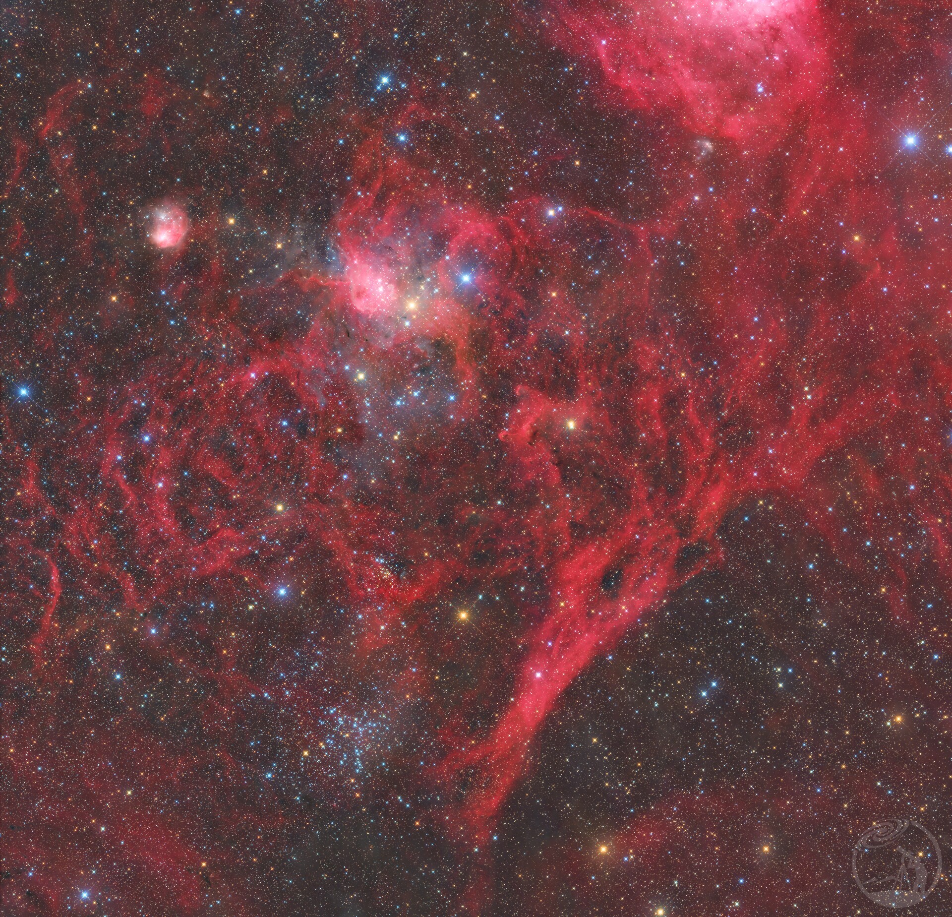 M38-IC417-NGC1931 HaRGB
