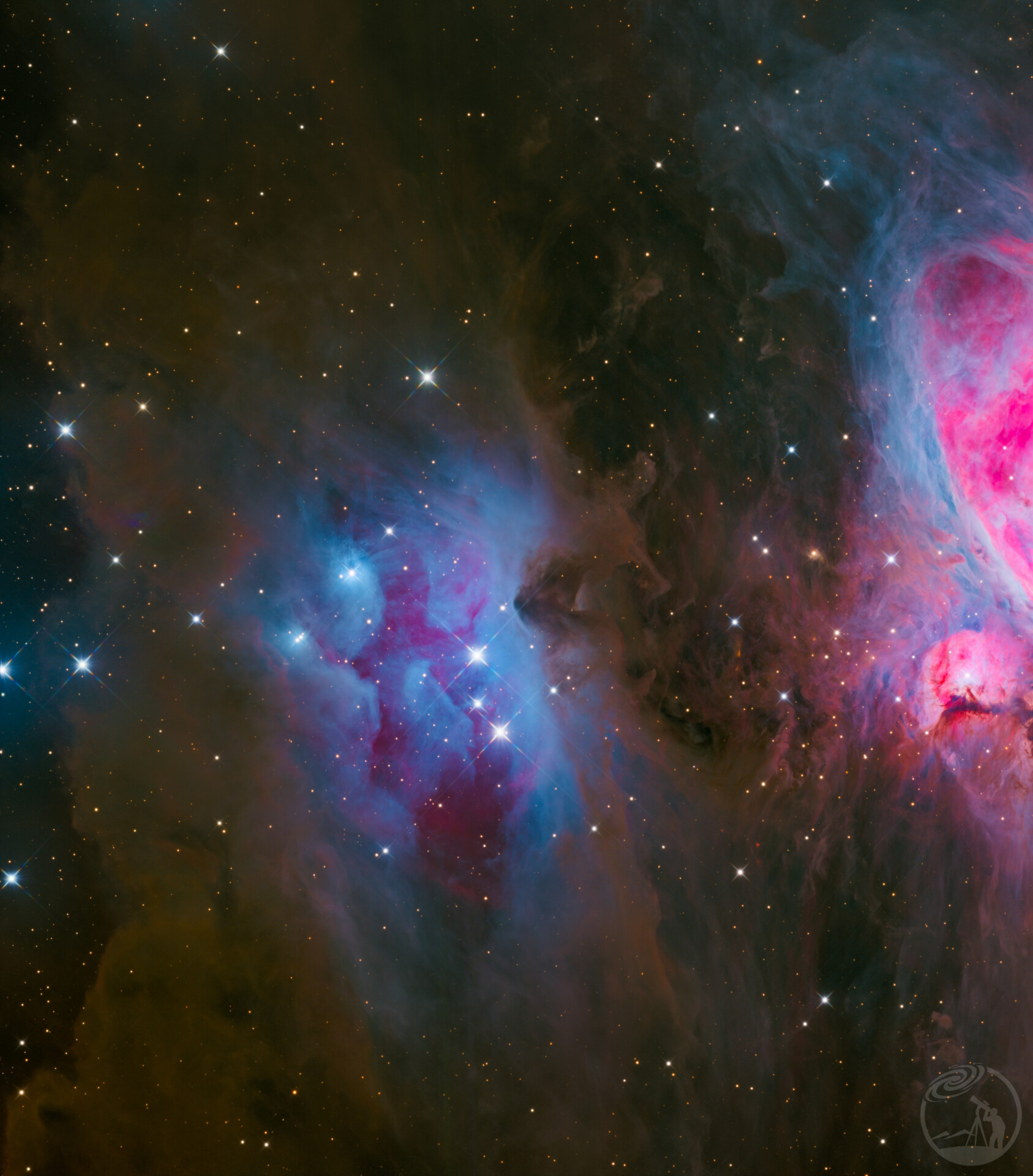 NGC1977 跑步者星云