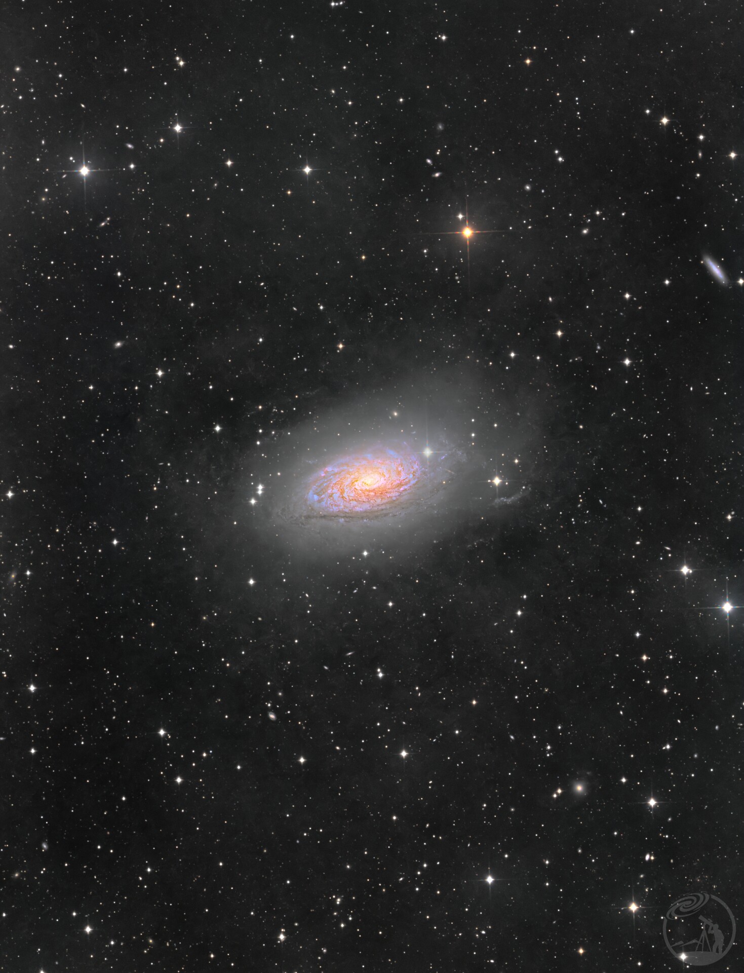 M63宇宙向日葵