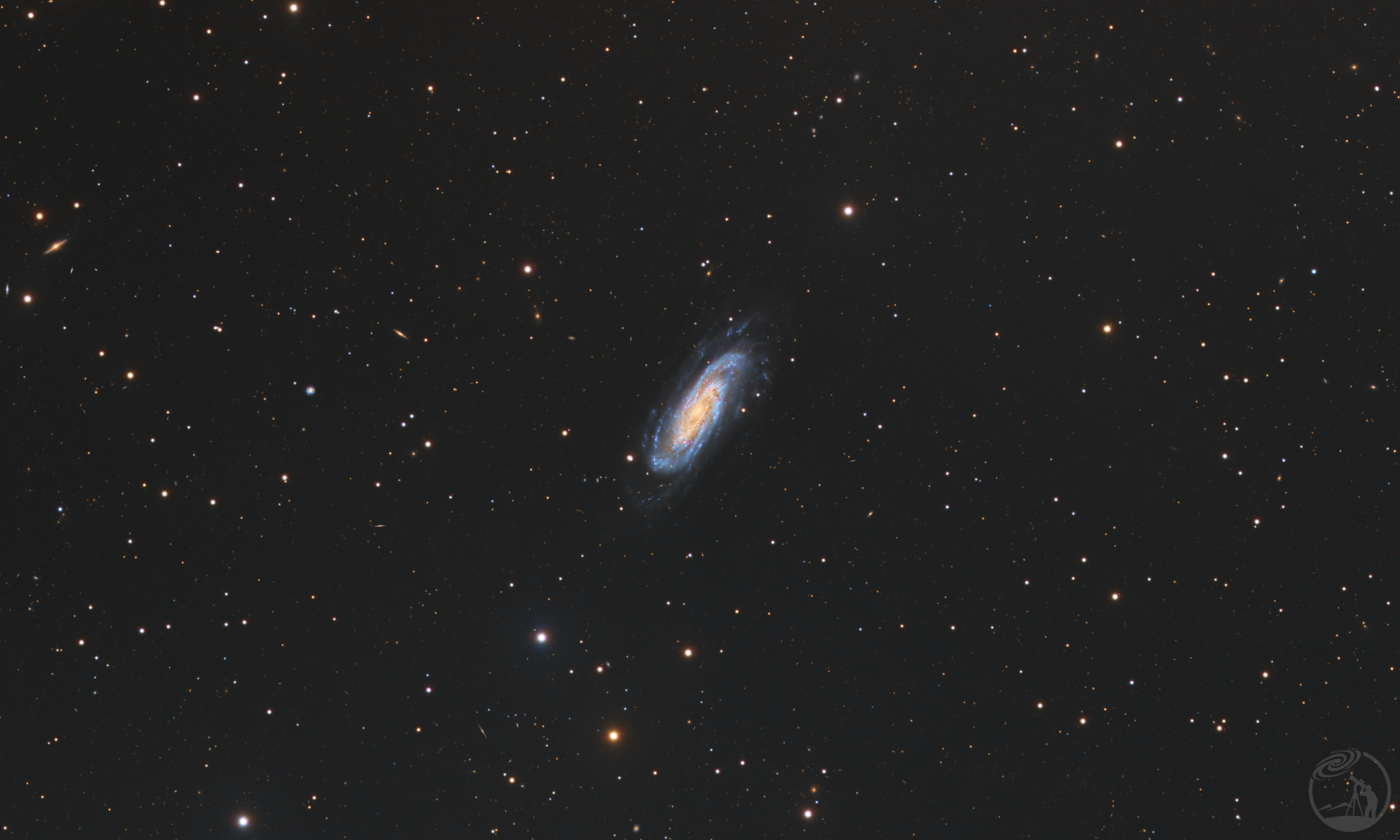 那些没有人拍的小星系NGC3198