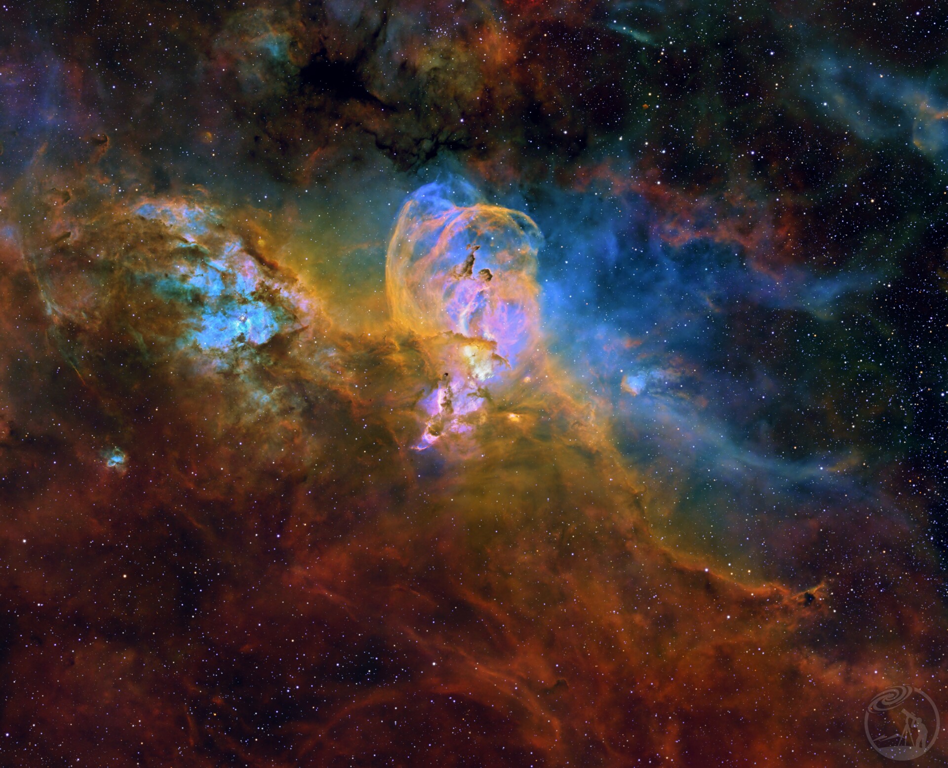 NGC3576“自由女神”再版 Mark II