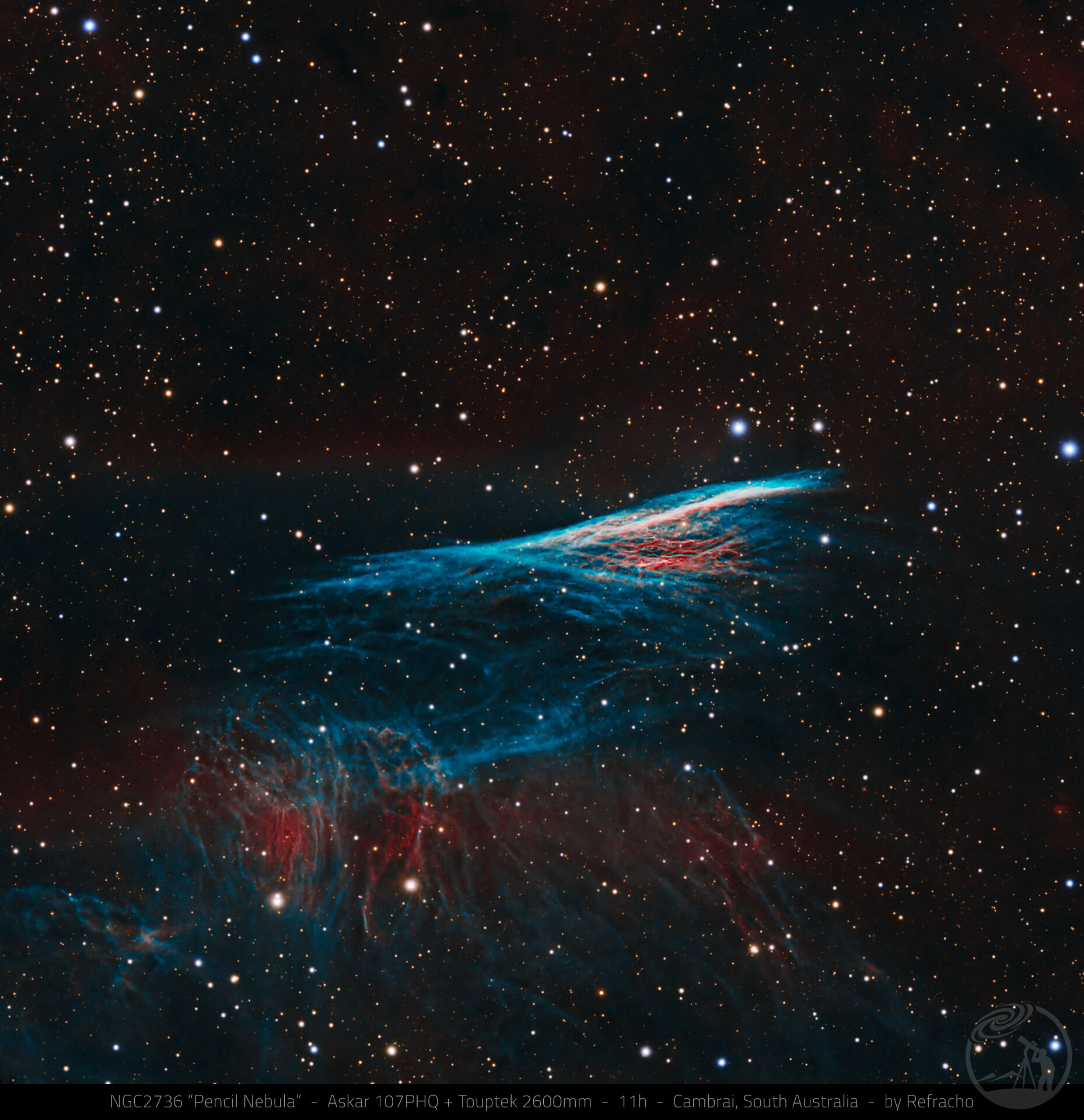 铅笔星云 NGC2736
