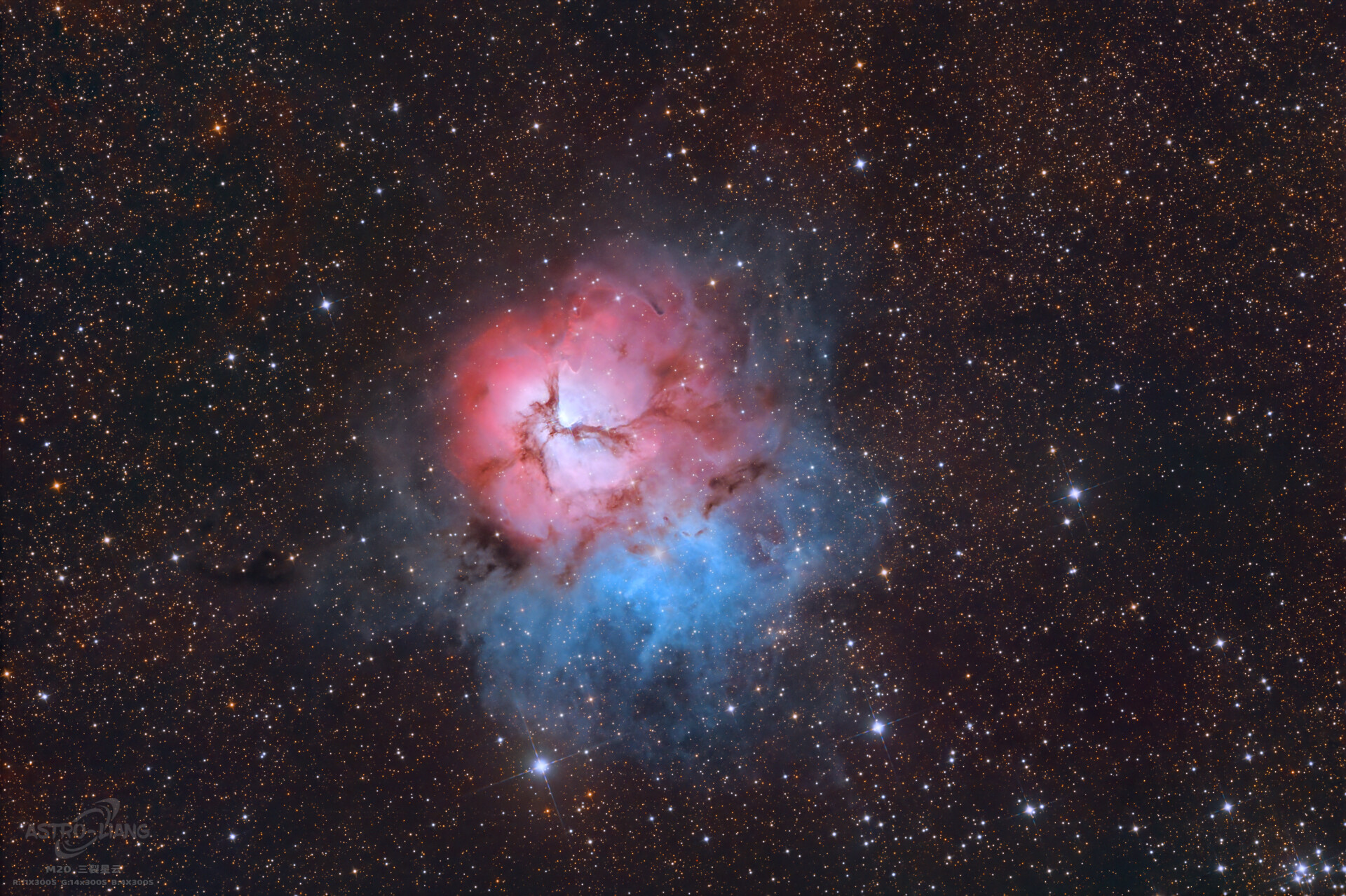 M20三裂星云