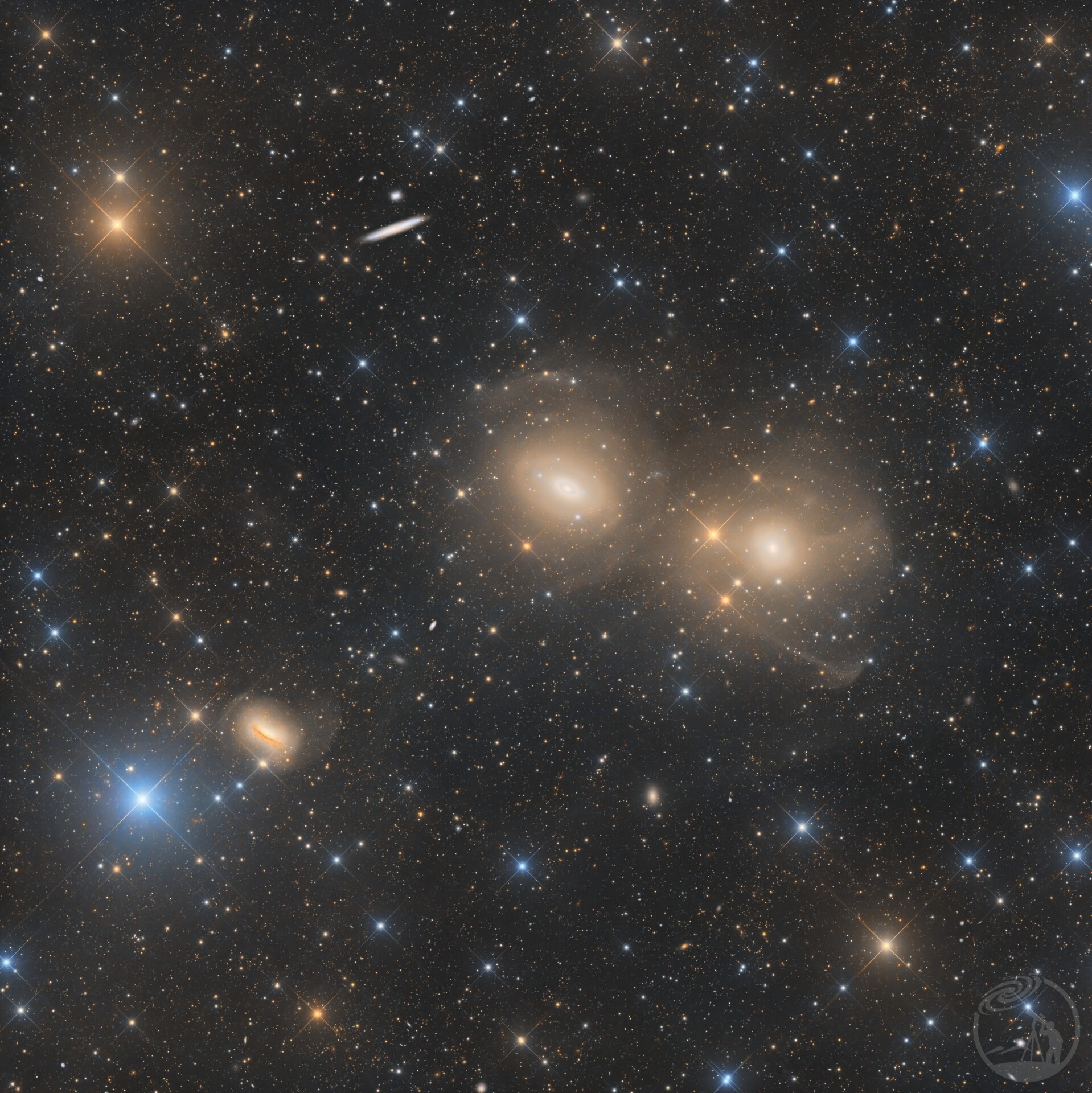 NGC1553剑鱼座三剑客（科学思路版）