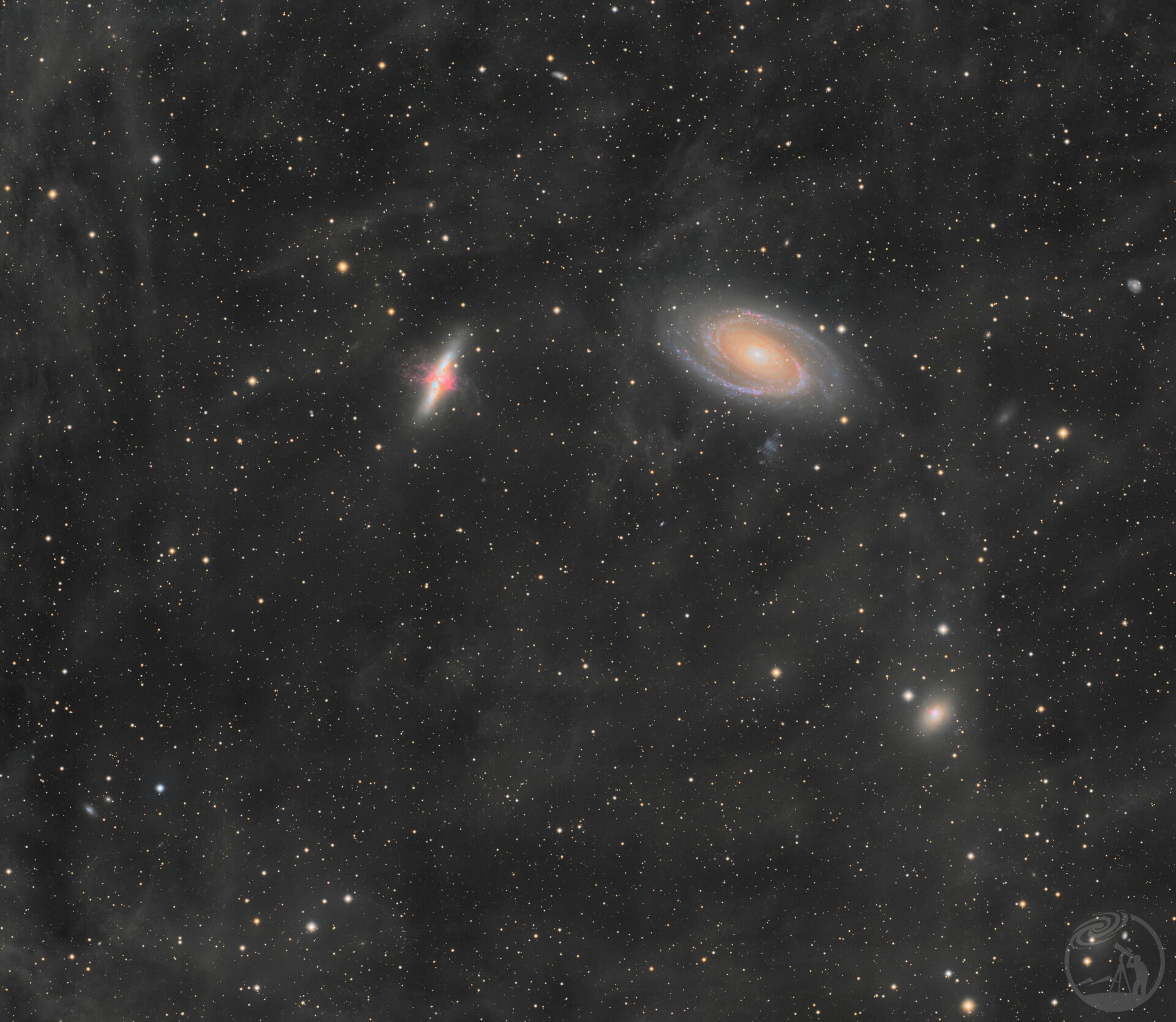M81&M82 Surrounding IFN