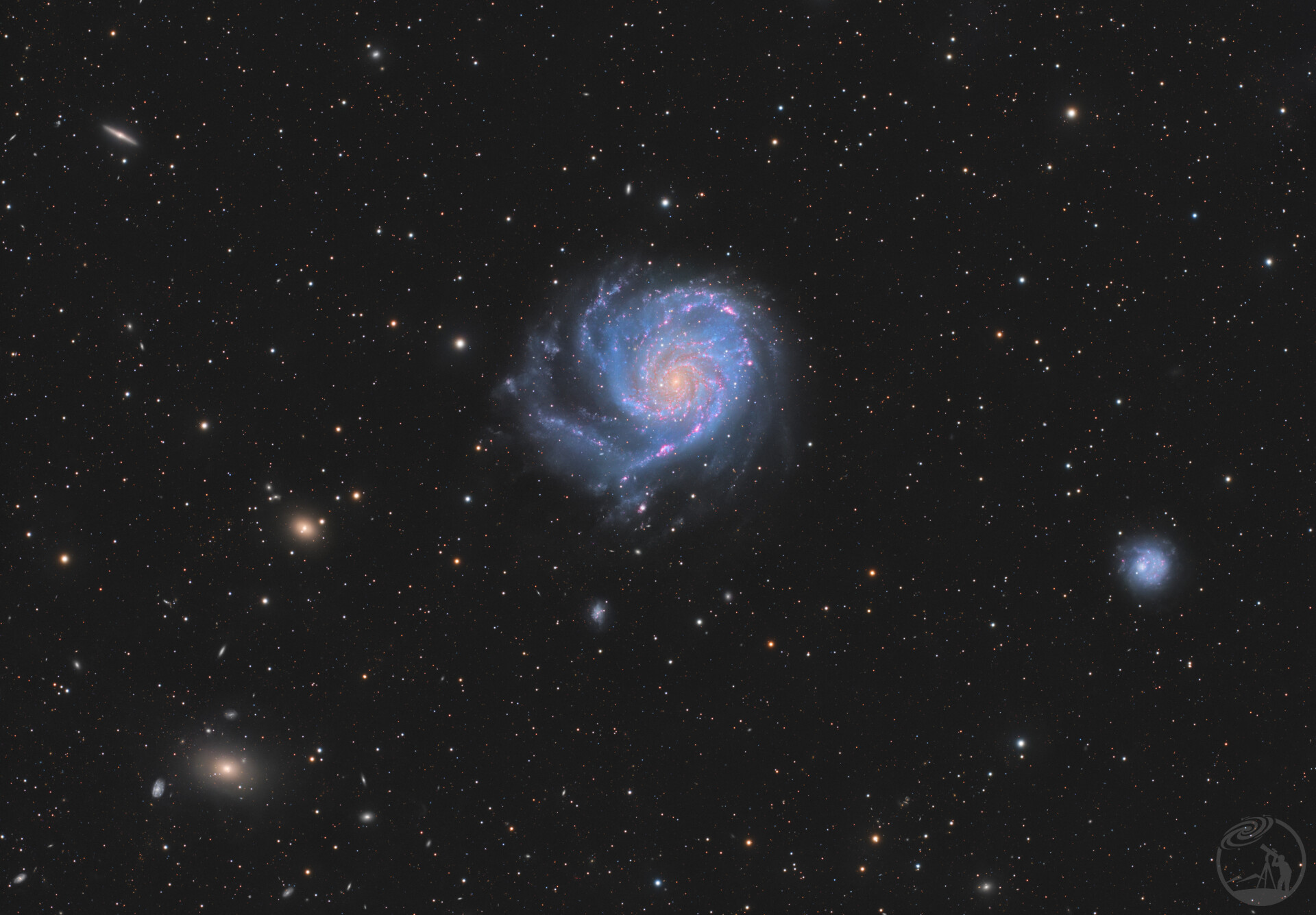 M101与邻居们