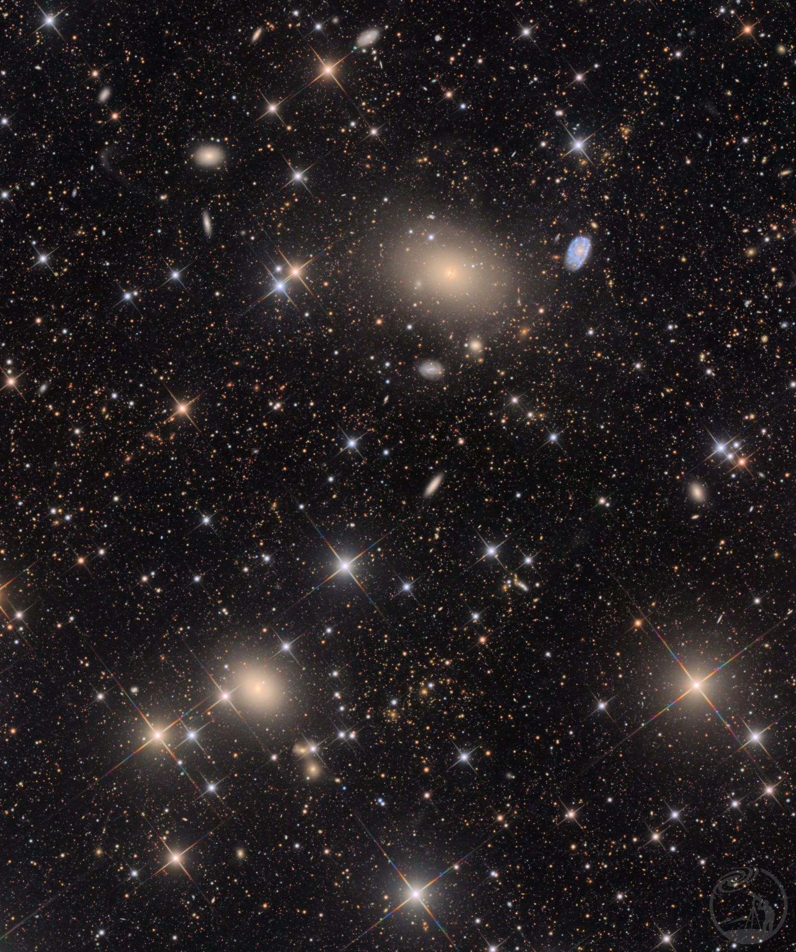 NGC 5485 星系群深场