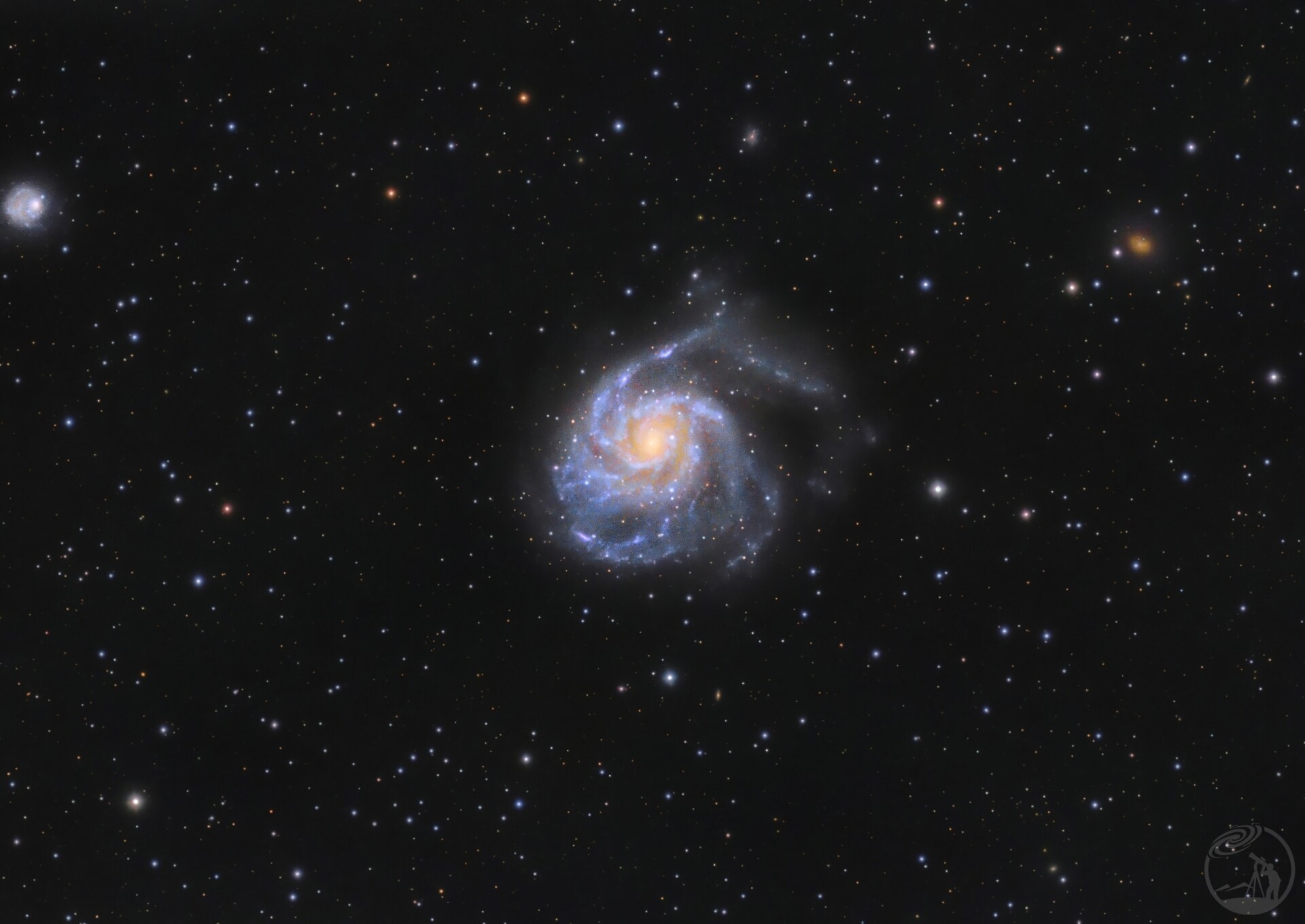 打野风车星系m101