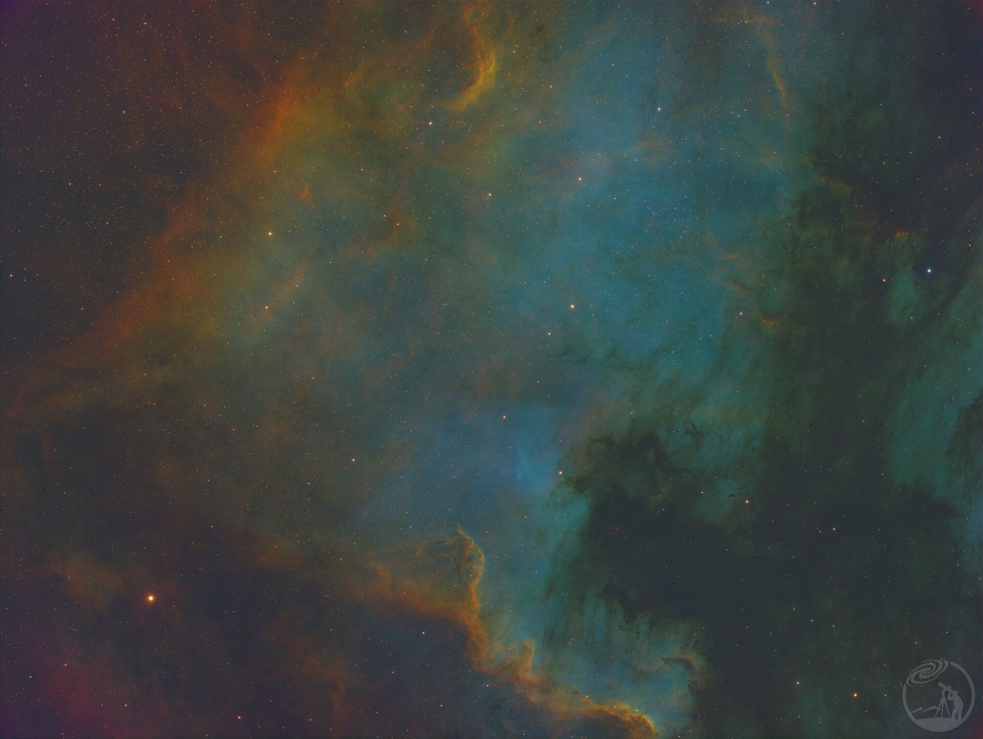 北美洲星云 NGC7000