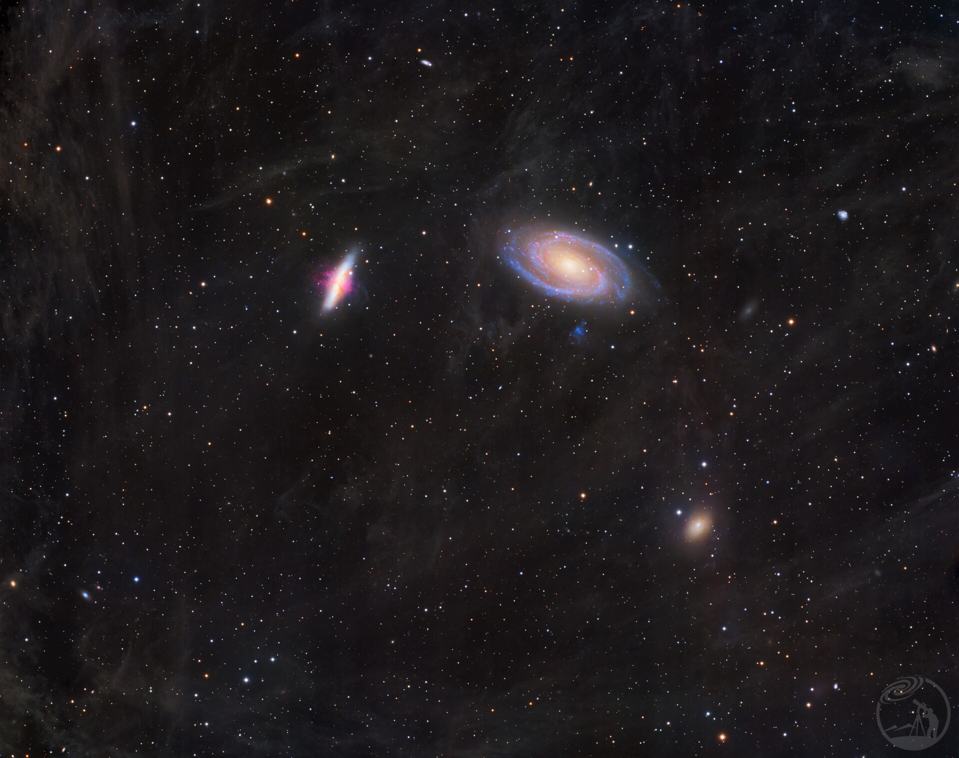 M81 M82 UGC5398 IFN广域