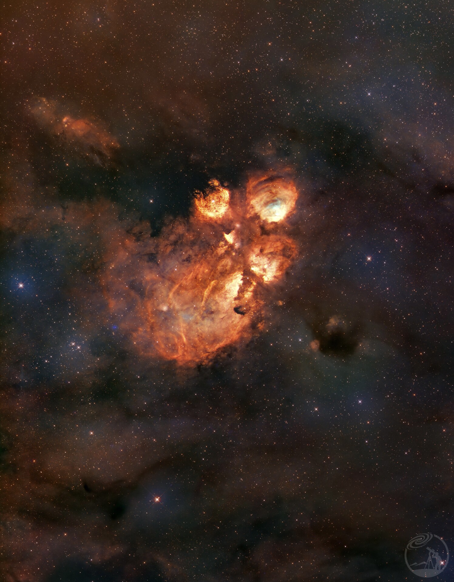NGC6334猫爪星云