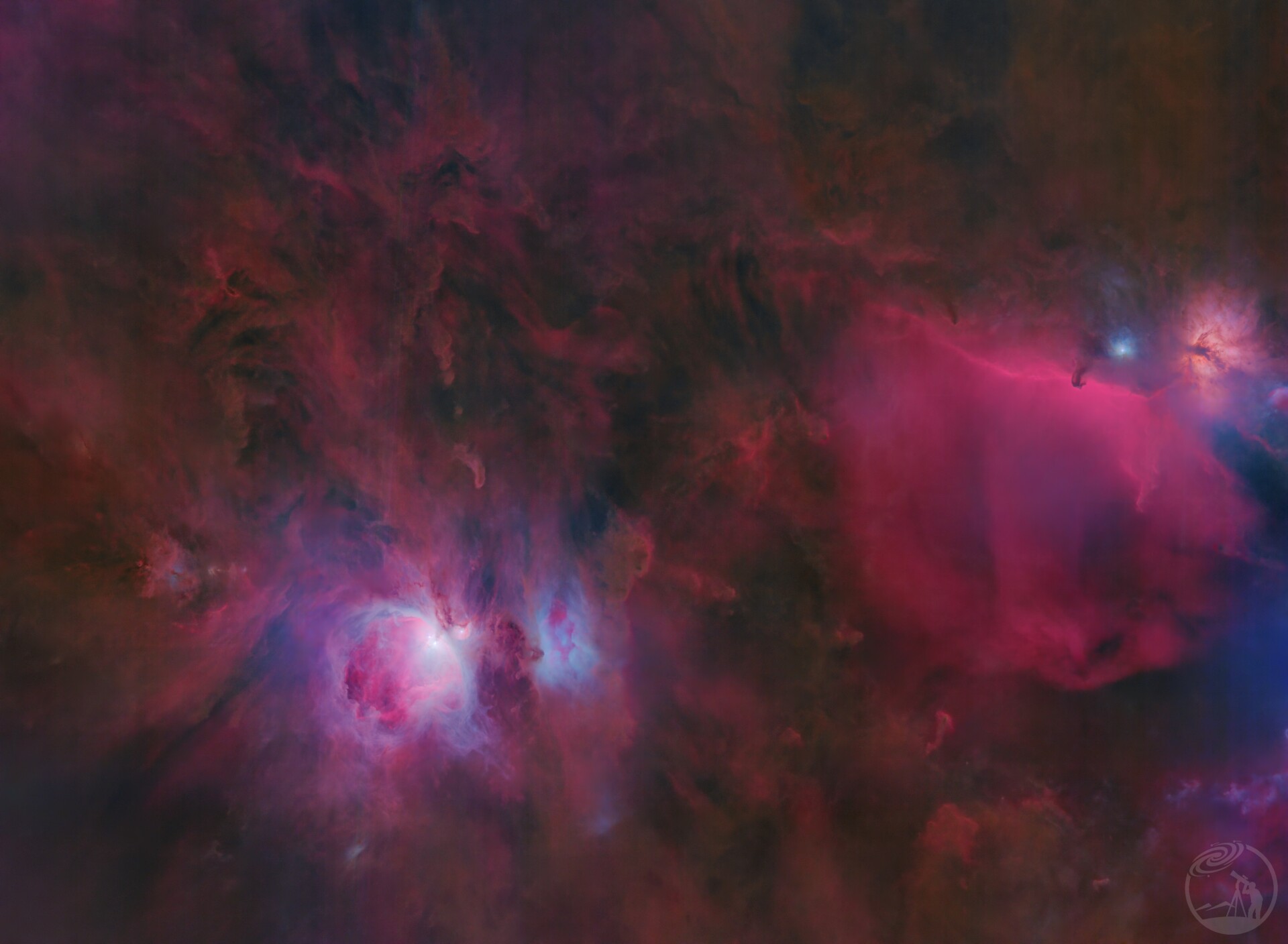 M42和马头星云广域LRGBH