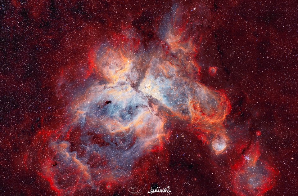 IOTD93小时的船底座大星云SHO