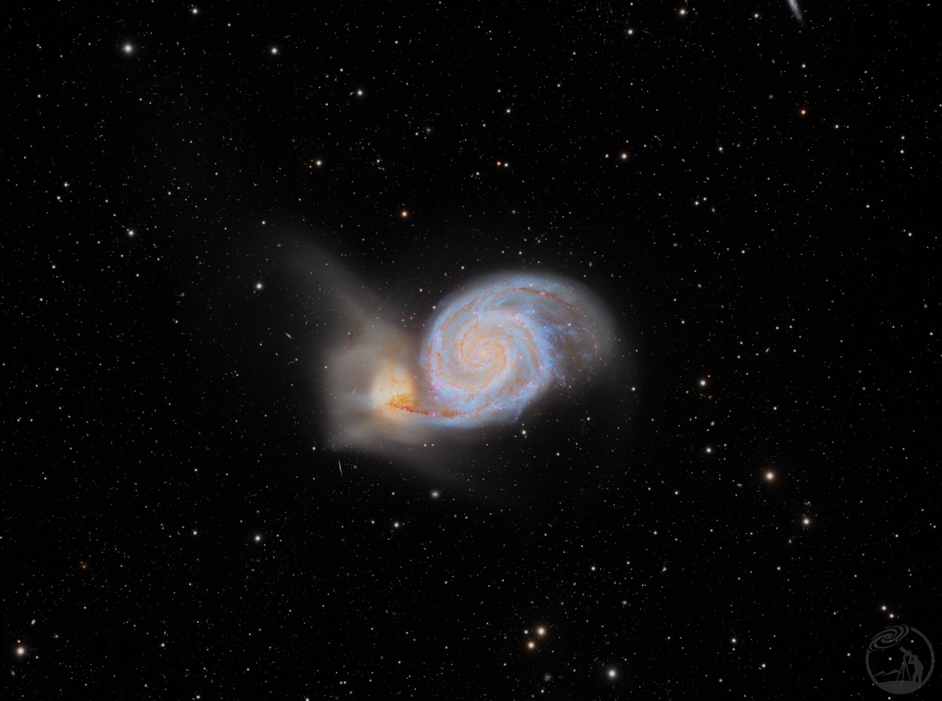 The whirlpool galaxy