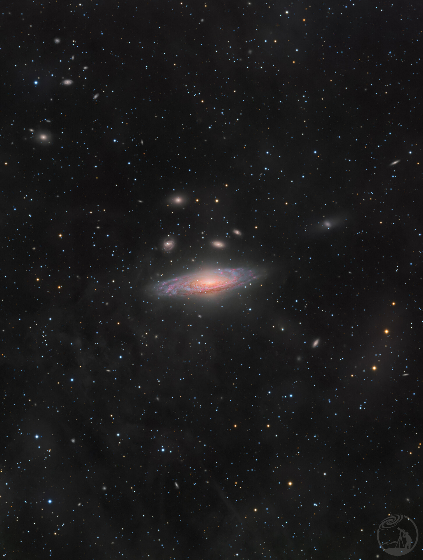 NGC 7331鹿舔